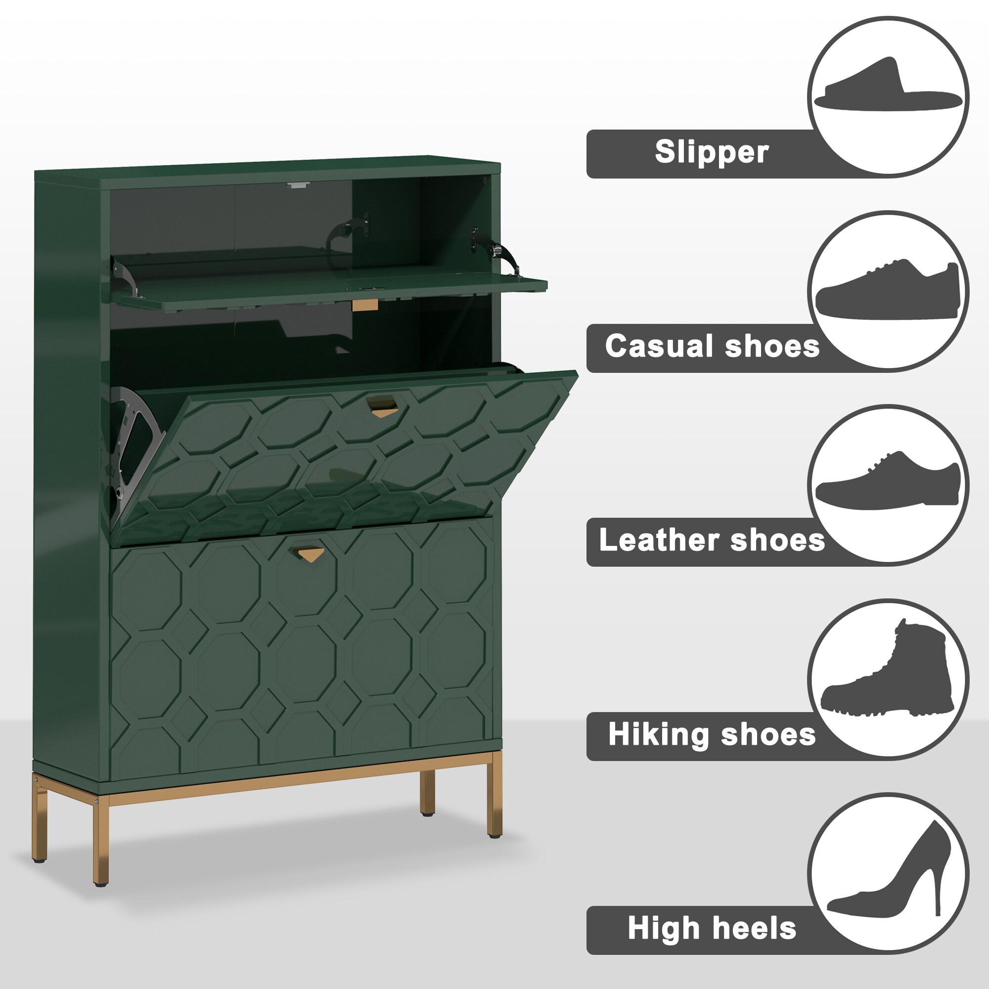 Clihome CL-JH-XG2-GR-N Shoe-Racks - View #13