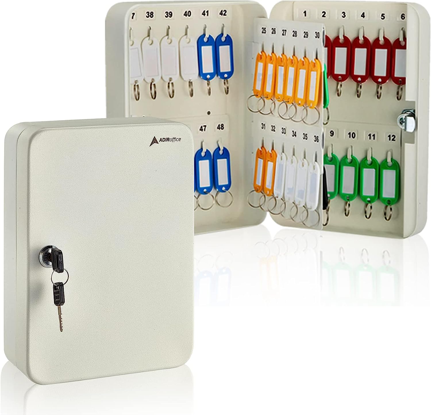 AdirOffice 681-48-WHI-PKG Key-Safes - View #2