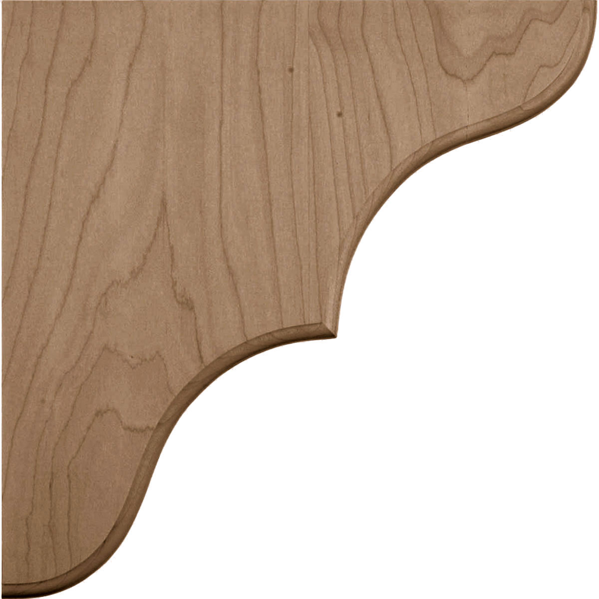 Maple Wood Decorative Corbel Bracket 7.5" x 7.5"