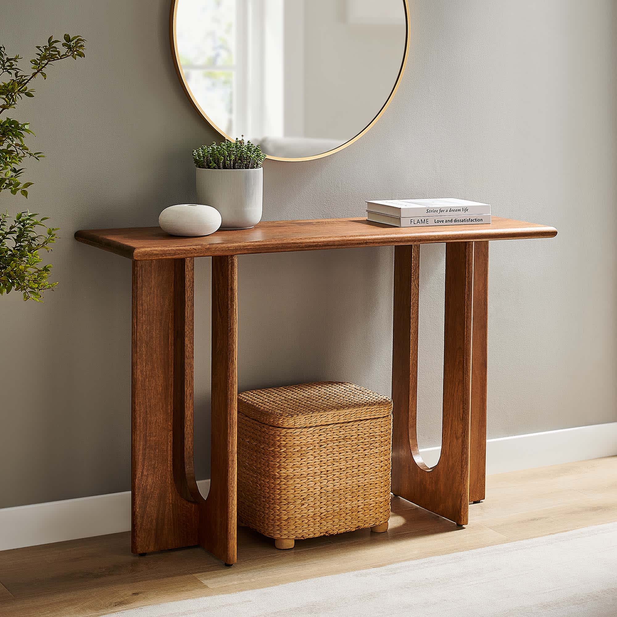 Modway EEI-6596-WAL Console-Sofa-Tables - View #10