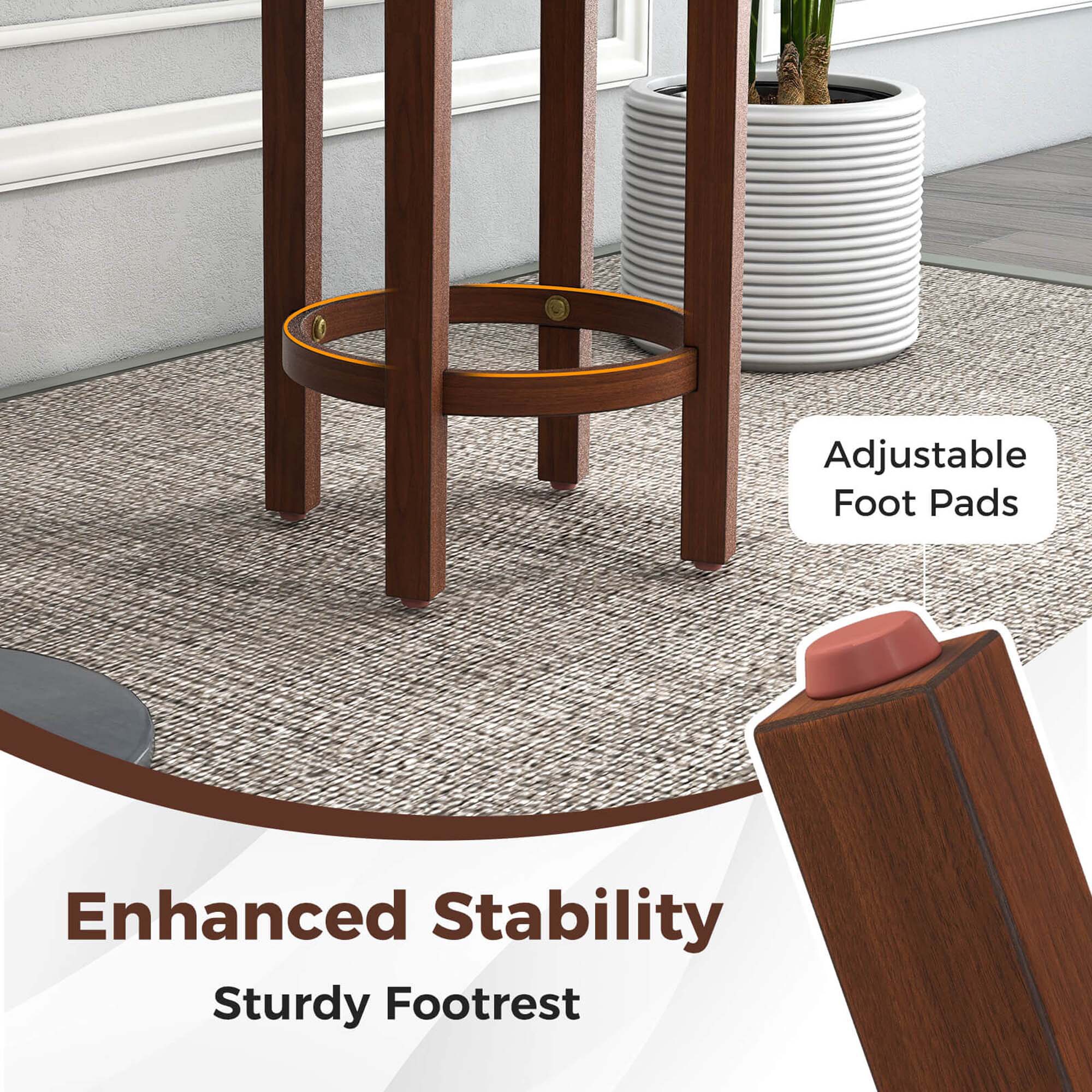 Costway HCST01887 stools - View #3