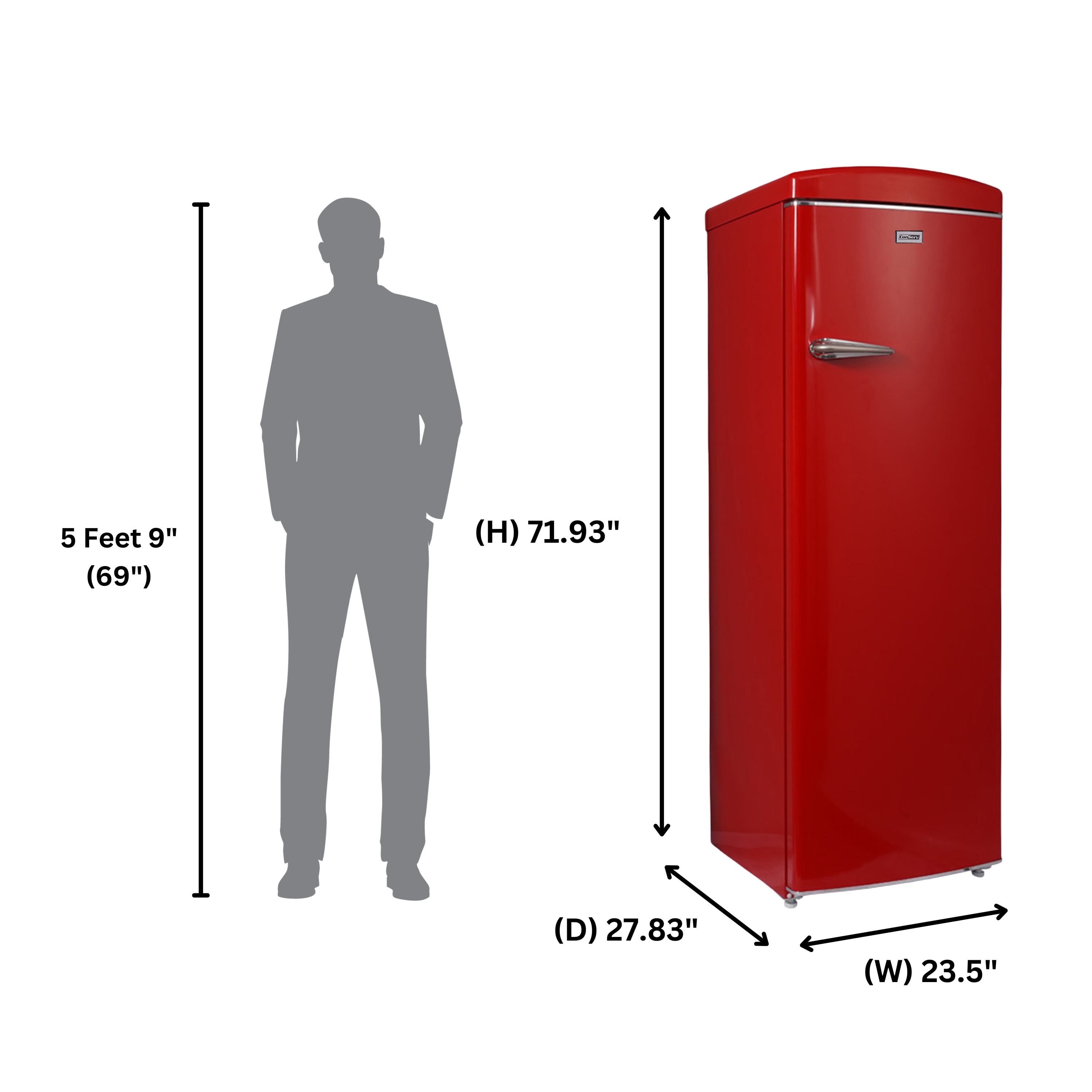 ConServ RR 1100 R Freezerless-Refrigerators - View #2