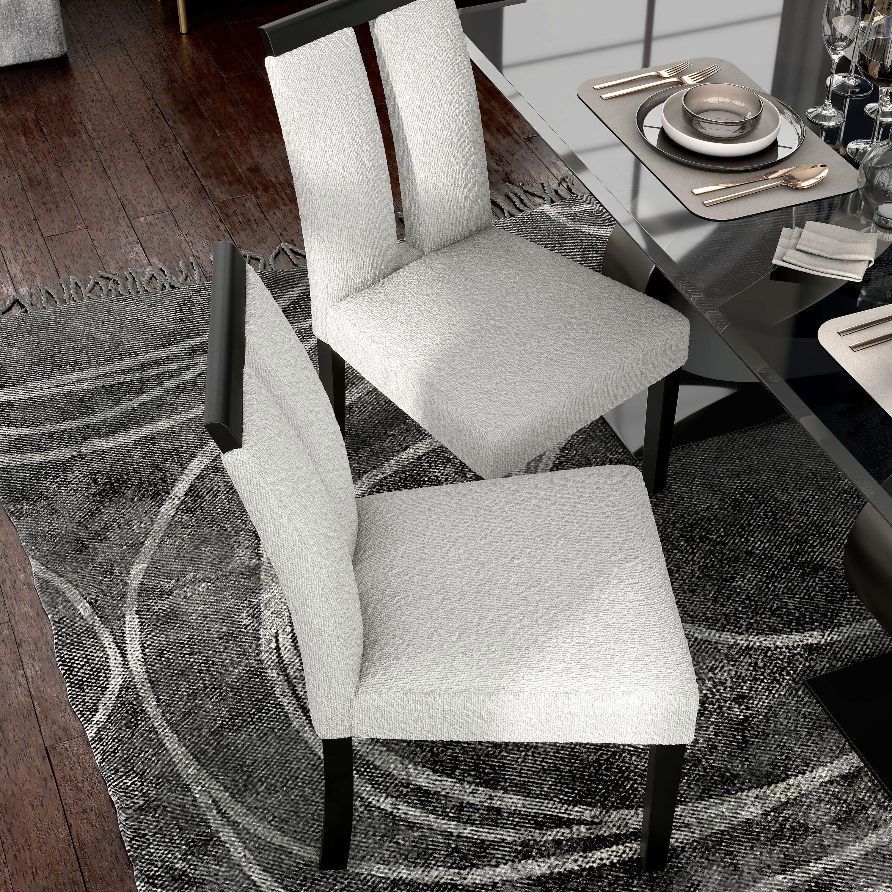 Furniture of America IDF-3264BK-SC Dining-Chairs - View #3