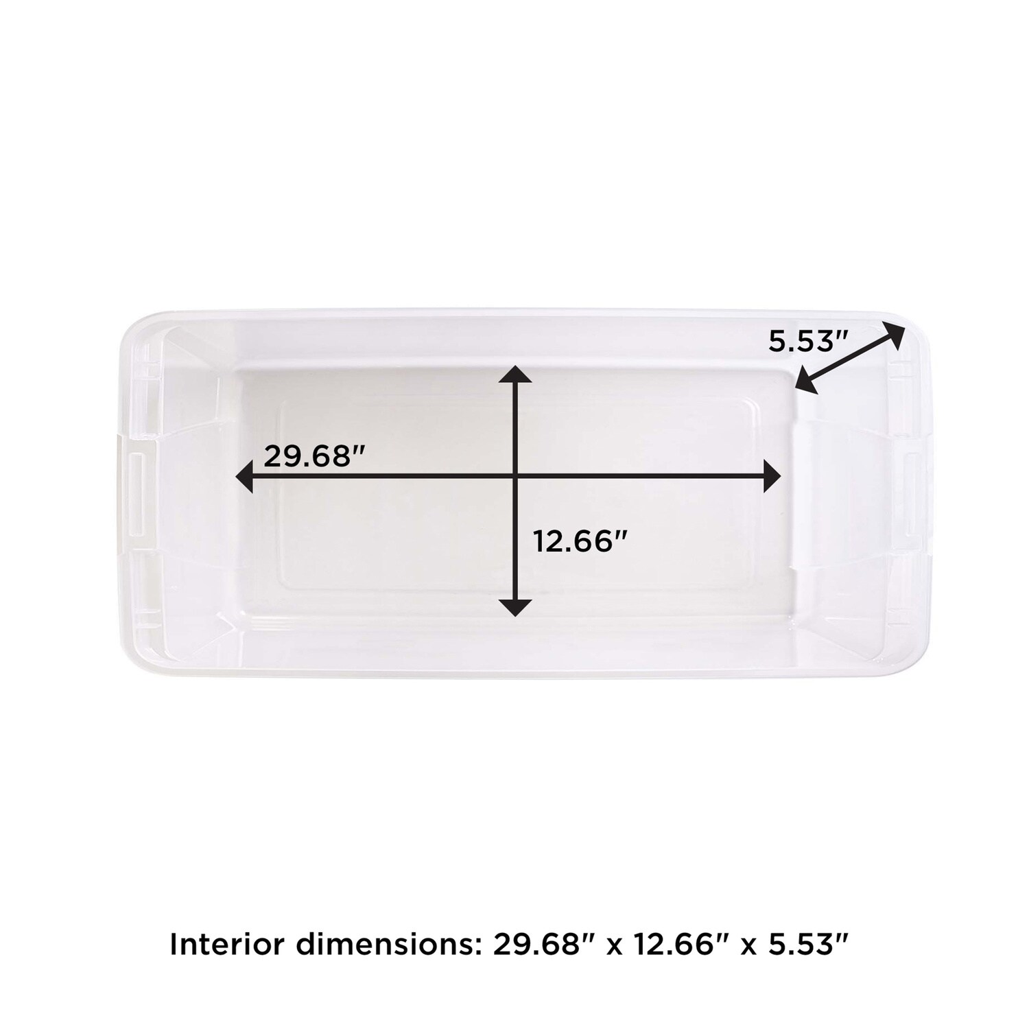 Homz Products 324384 Plastic-Storage-Totes - View #9
