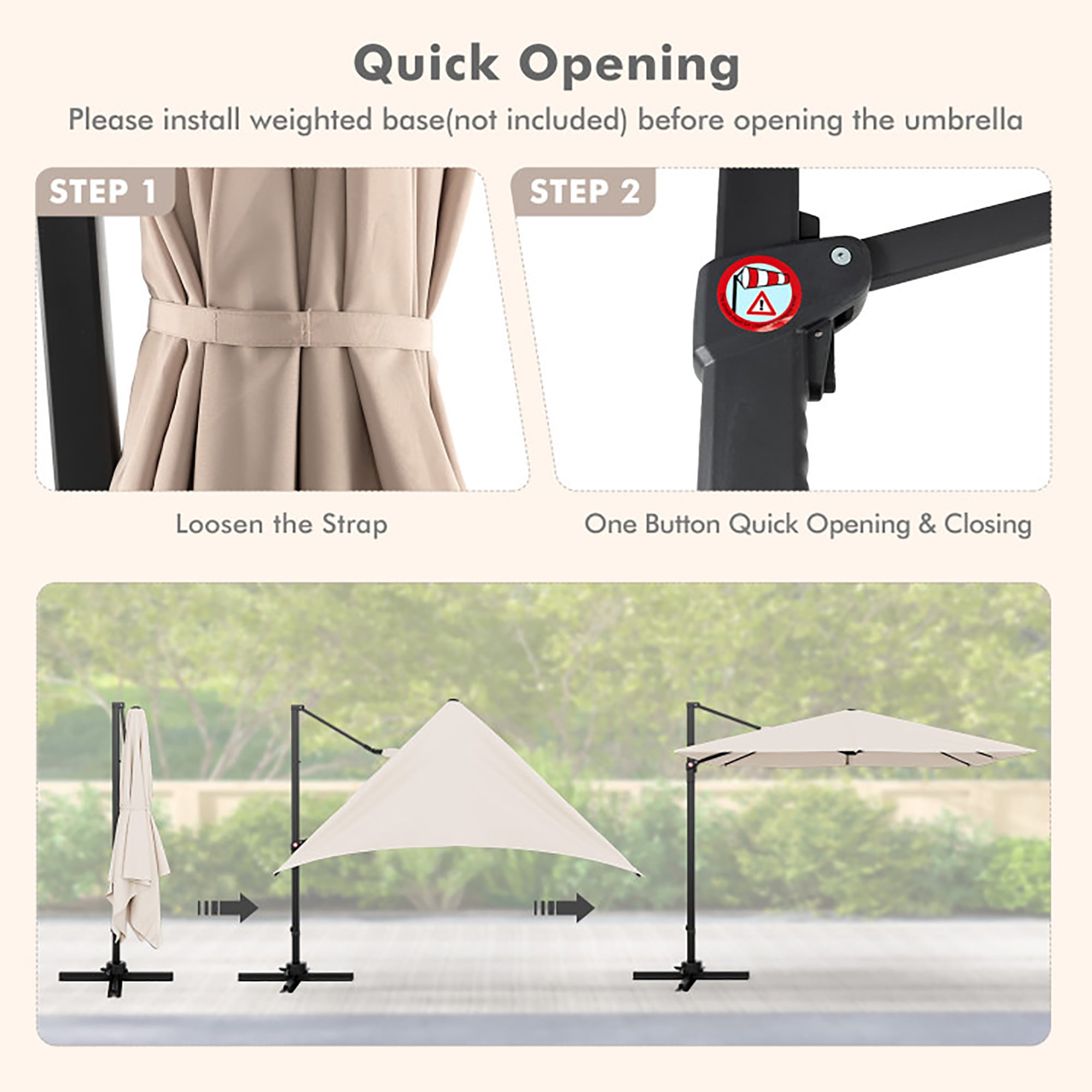 CASAINC CA-11BL Umbrellas-2 - View #6
