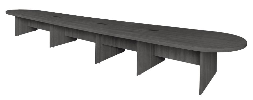 Regency LCTRT24052AG Legacy Gray 4-Person Training Table (240-in W x 29-in H)