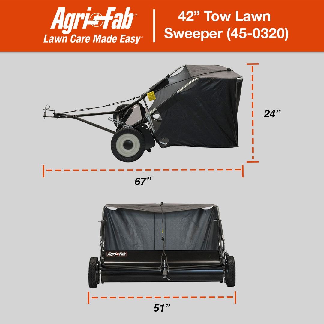 Agri-Fab 45-0320 lawnsweeper - View #2