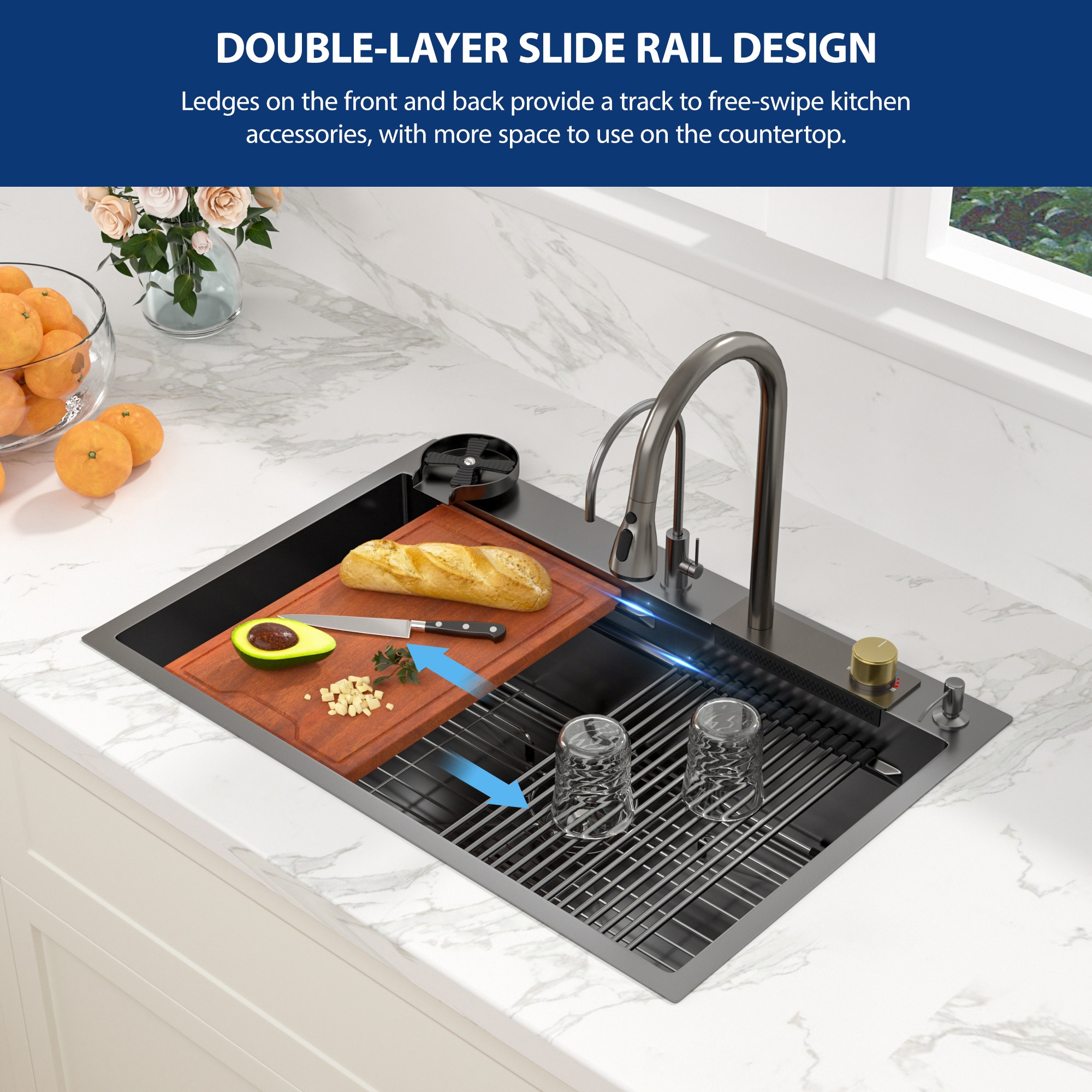 Lordear LD-FYTBS33 Kitchen-Sinks - View #7