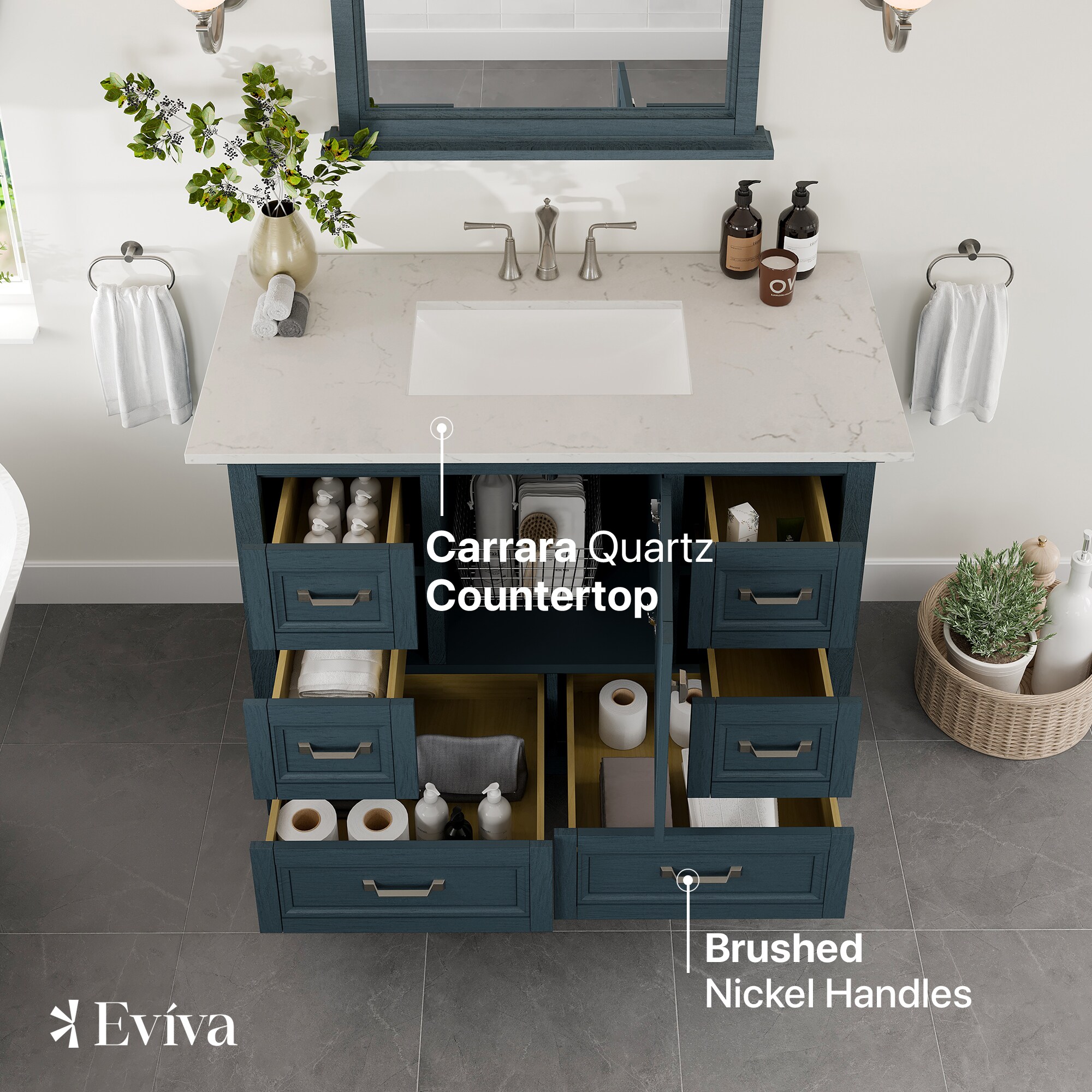 Eviva EVVN612-42AB-Q Bath-Vanity-Combo - View #3