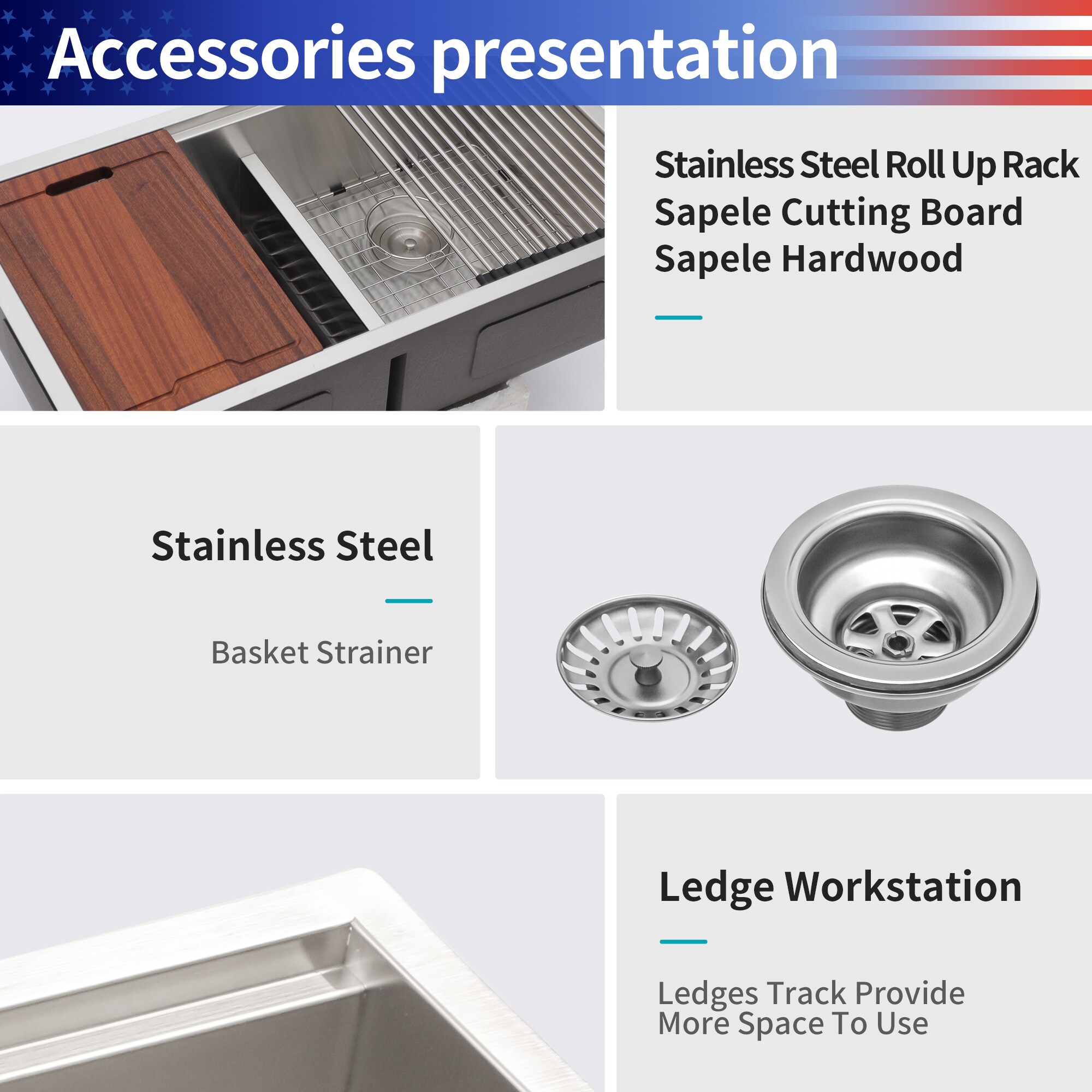 Rainlex RX-SS33-3319-55 Kitchen-Sinks - View #7