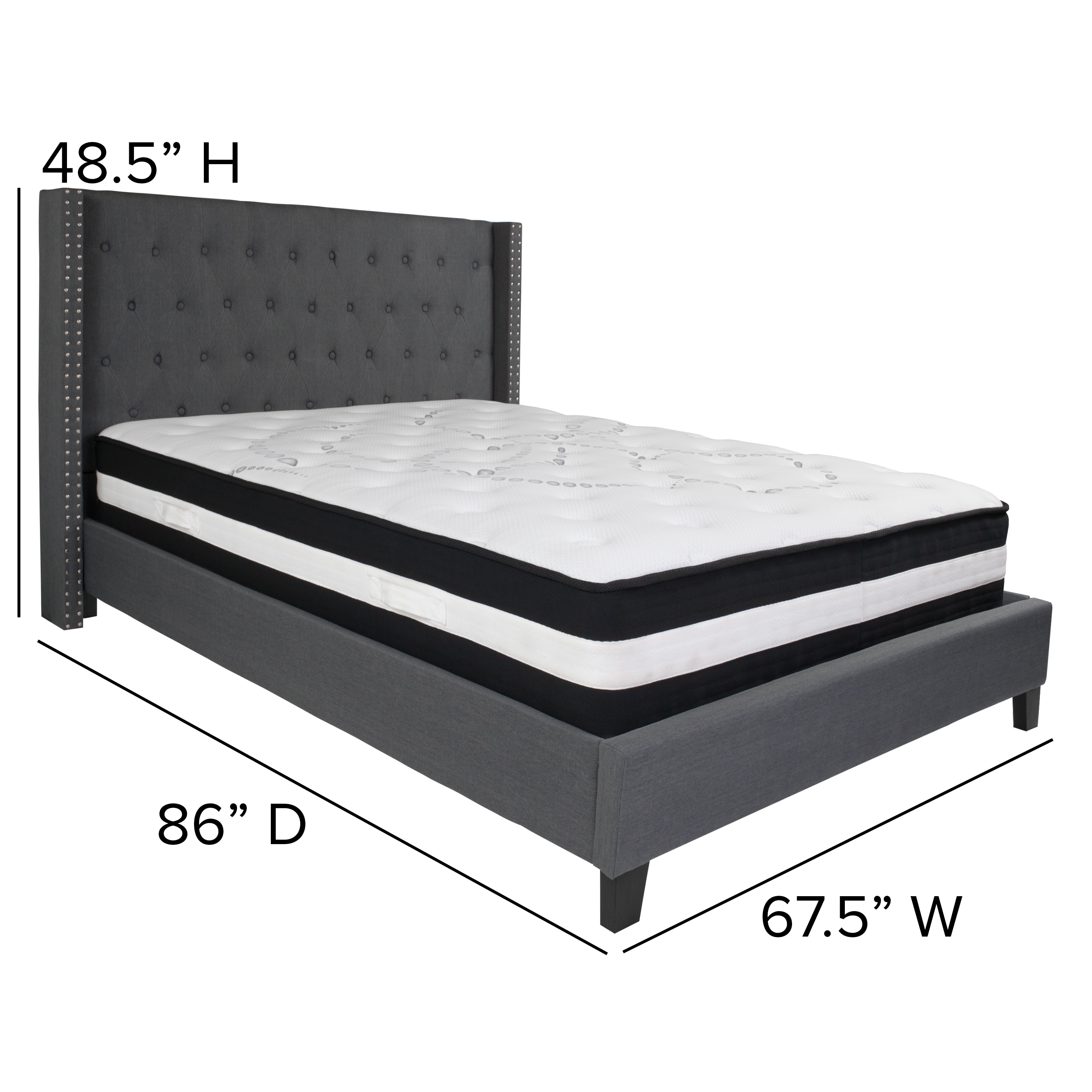Flash Furniture 889142254812 beds - View #3