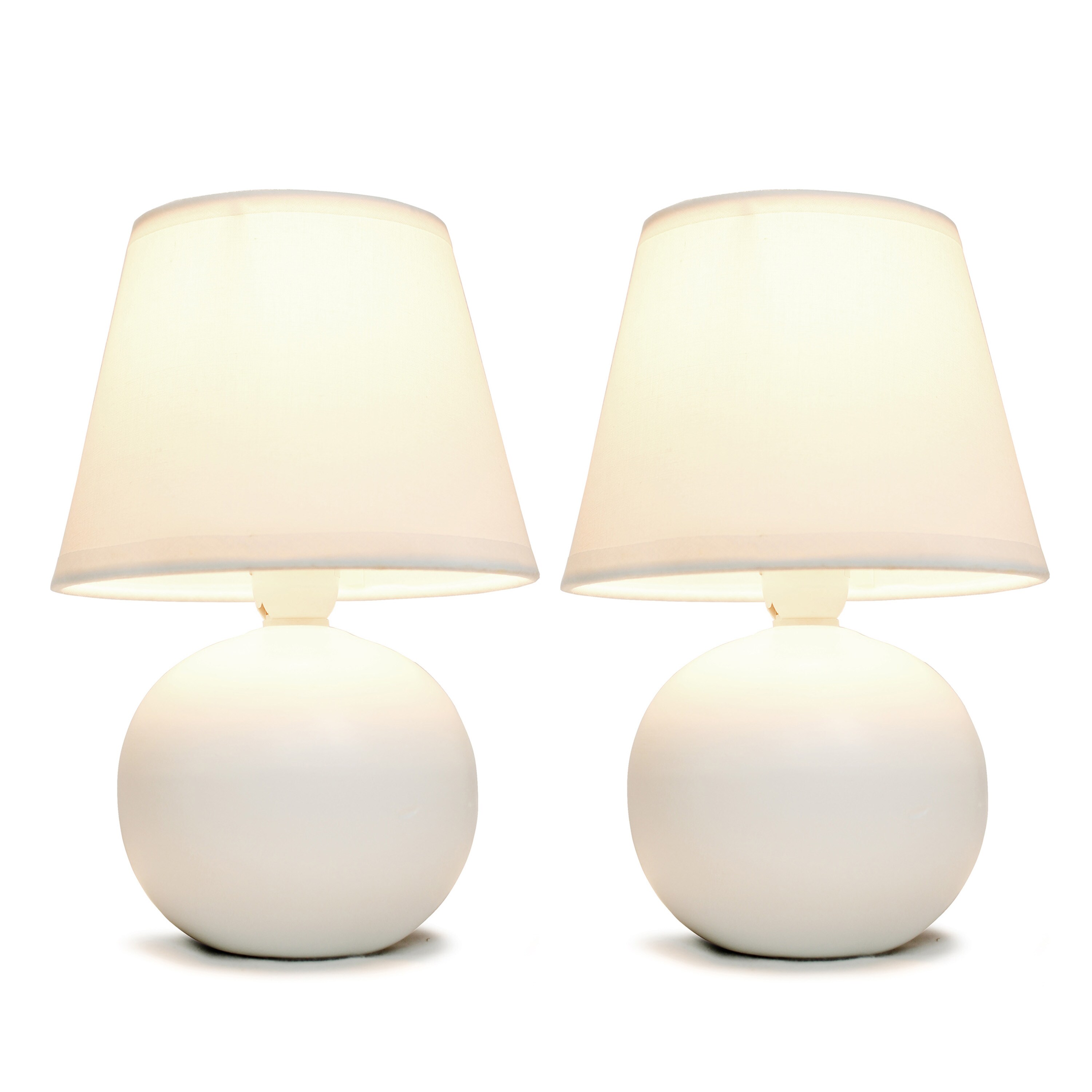 Simple Designs LT2008-OFF-2PK Lamp-Sets - View #2