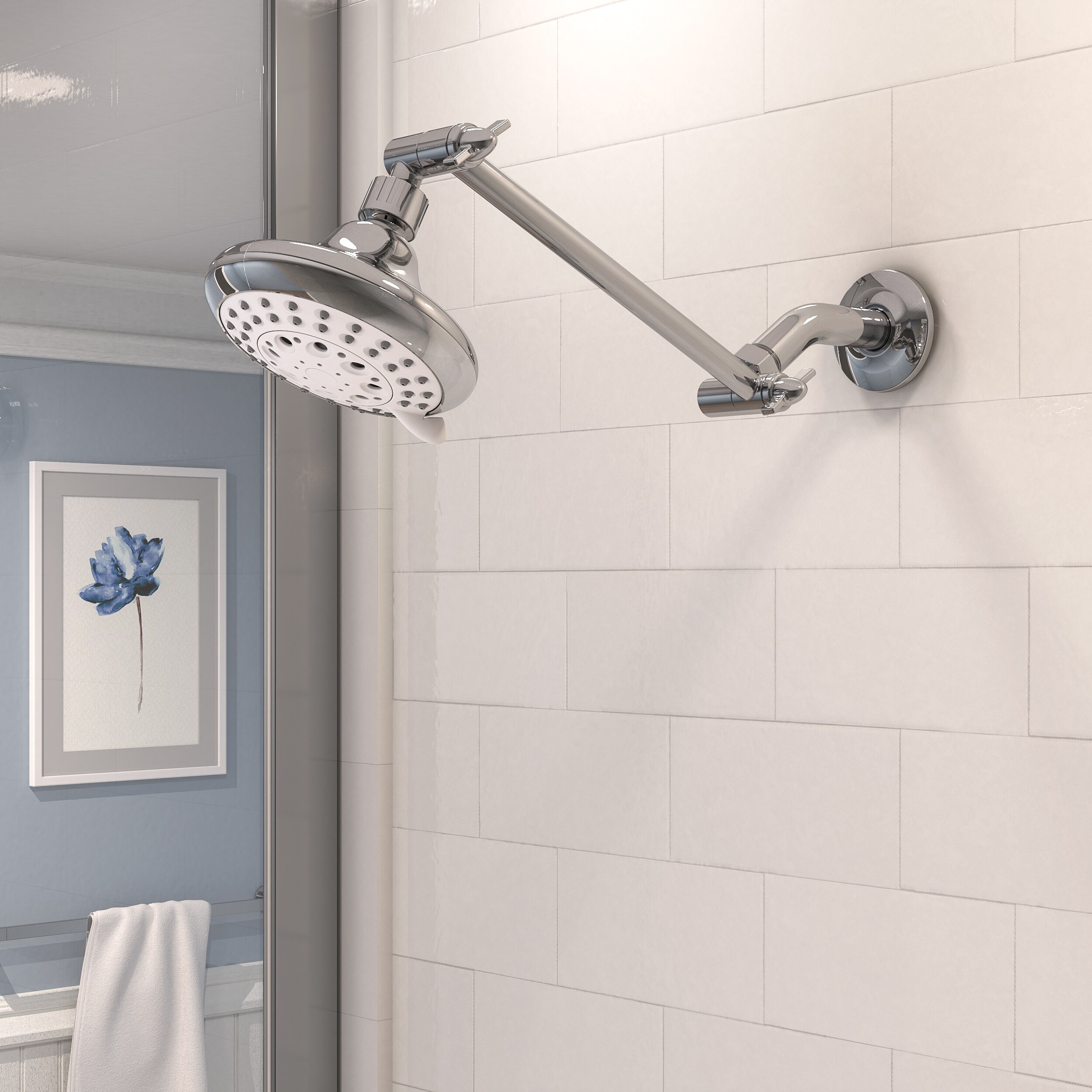 Keeney K703CP Fixed-Showerhead - View #2