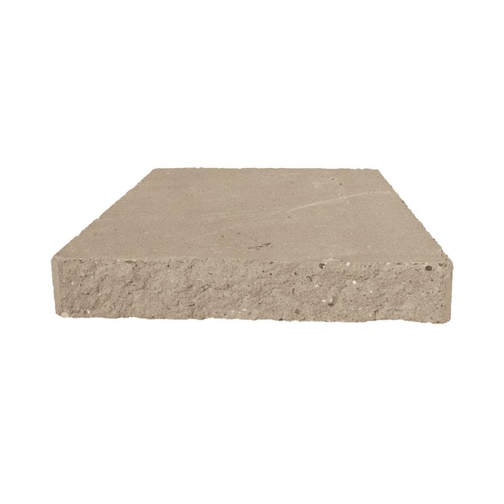 4-in H x 18-in L x 10.5-in D Tan Concrete Retaining Wall Cap in Brown | - Lowe's R525.CAPS.S