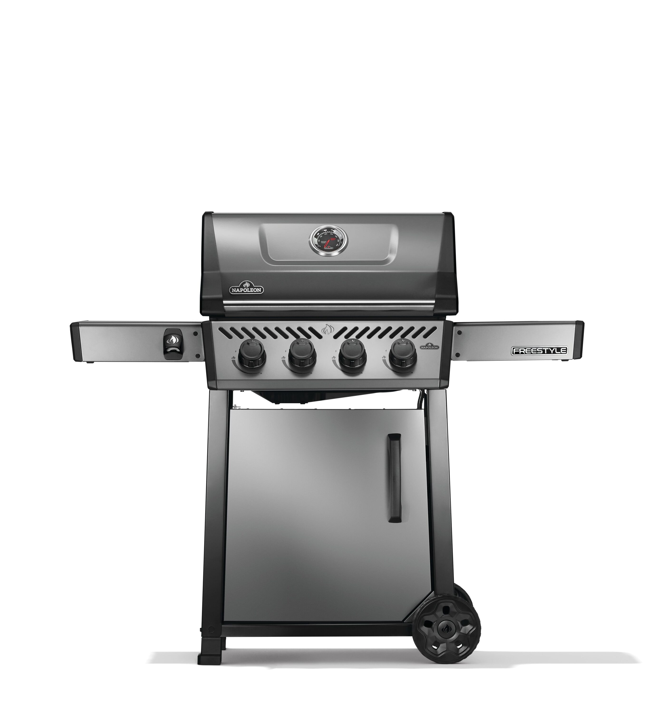 Monument Clearview Stainless Steel 4-Burner Liquid Propane Gas Grill with 2 Side Sansujyuku sansujyuku.com