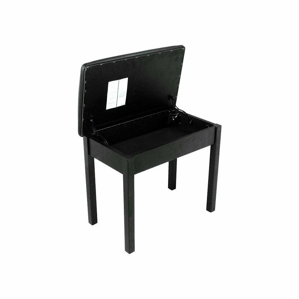  TCNCD285410 On Stage KB8902B Flip-Top Keyboard Piano Bench, Black