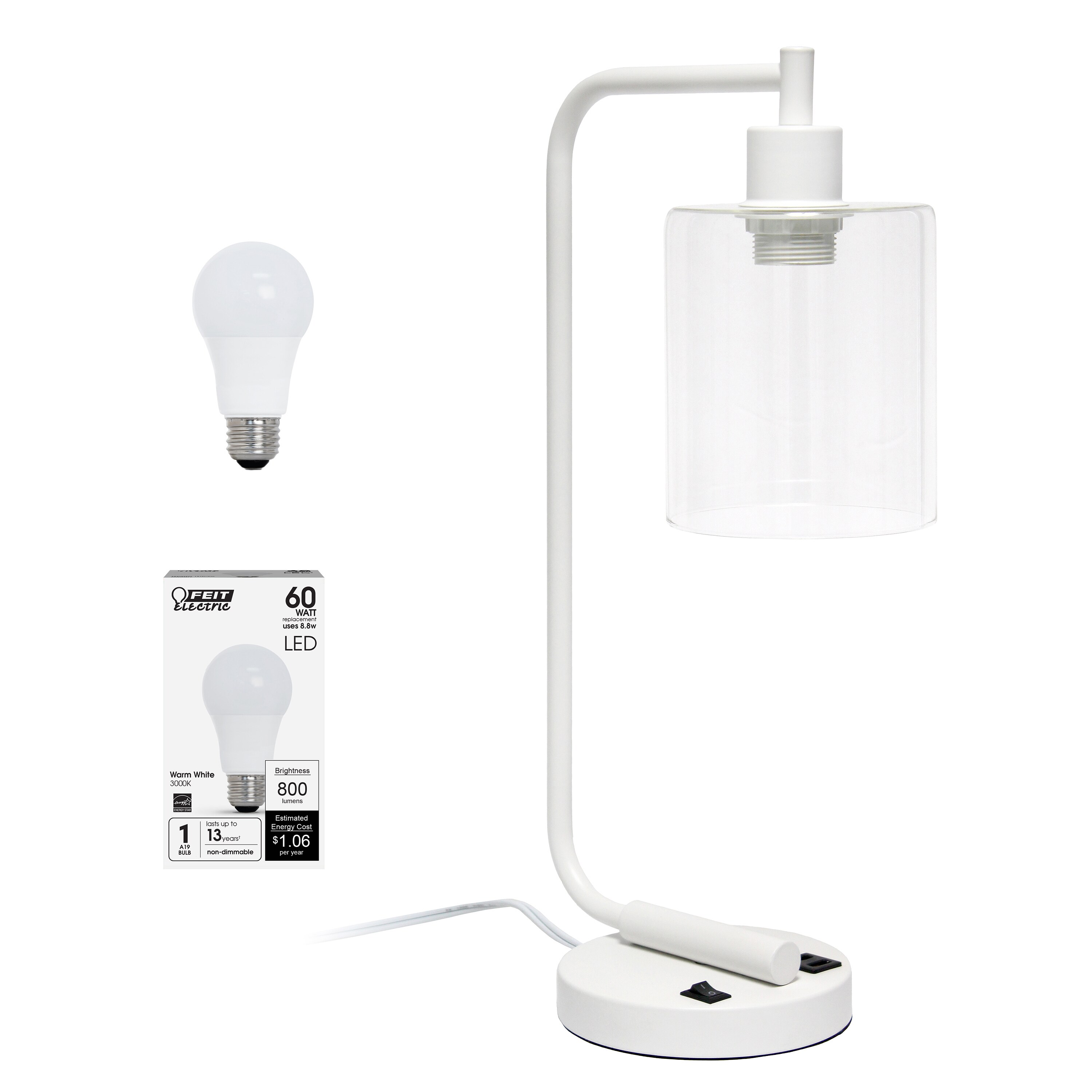 Lalia Home LHD-2002-WH-LB Desk-Table-Lamps - View #10