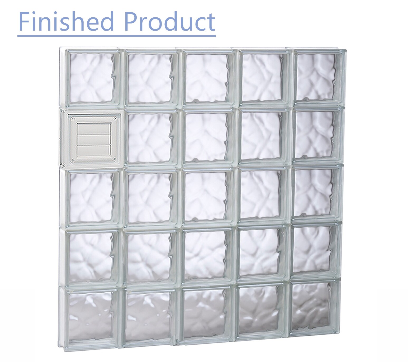 REDI2SET D4040DC Glass-Block-Windows - View #3