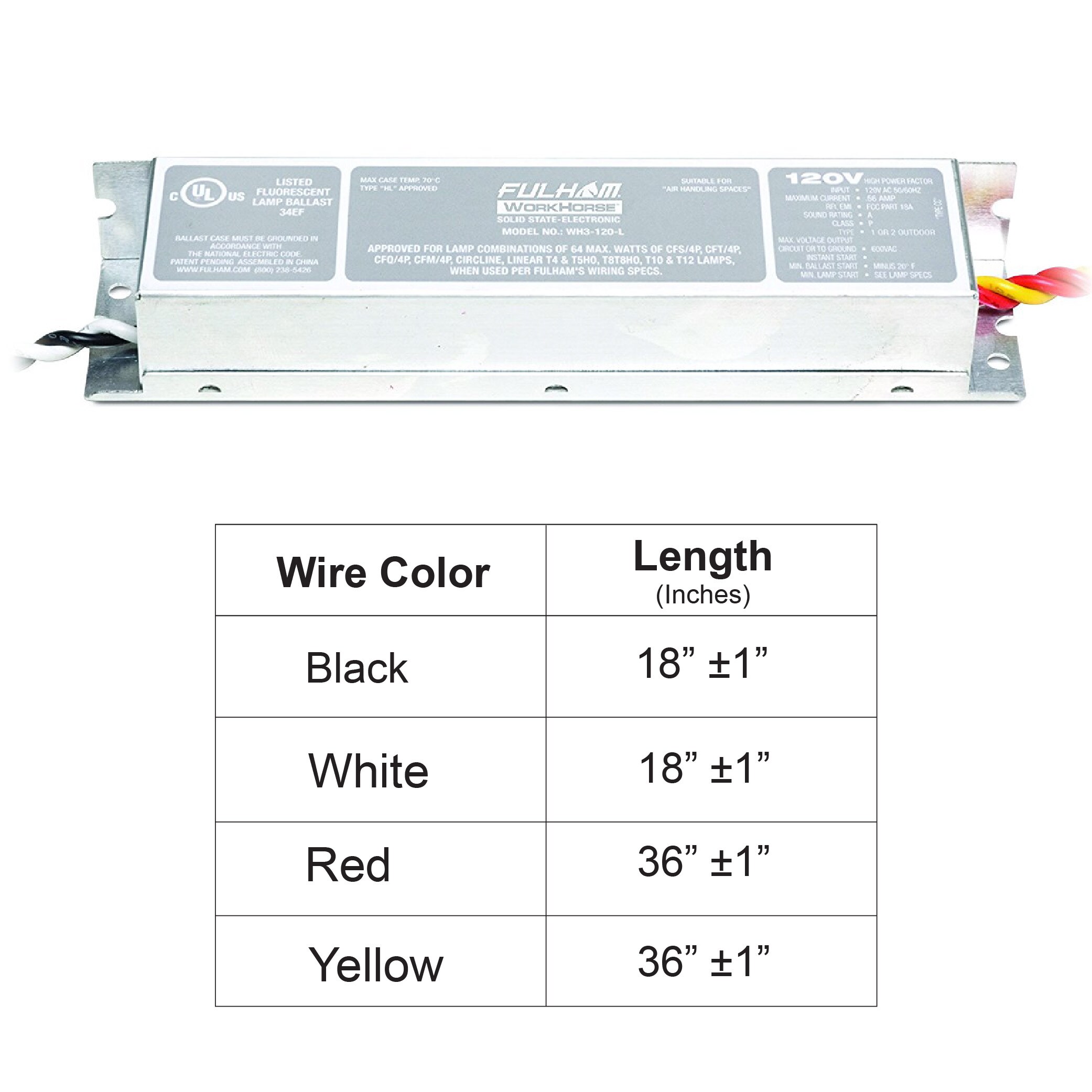 Fulham WH3-120-L Fluorescent-Lighting-Ballasts - View #3