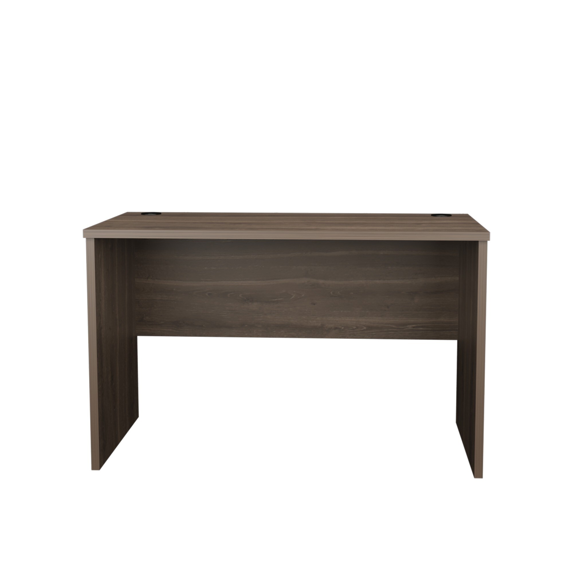 HyperDrop Cart Dark Walnut Rough Rock Writing Desk Heavy-Duty ...