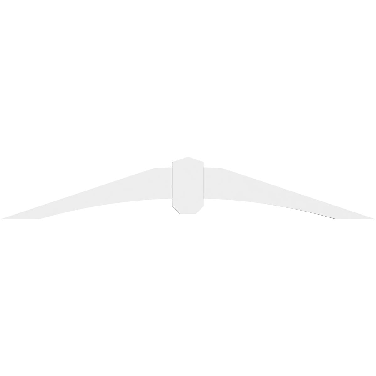 Ekena Millwork GBP048X08X0204ARC00 Exterior-Brackets-Braces - View #2