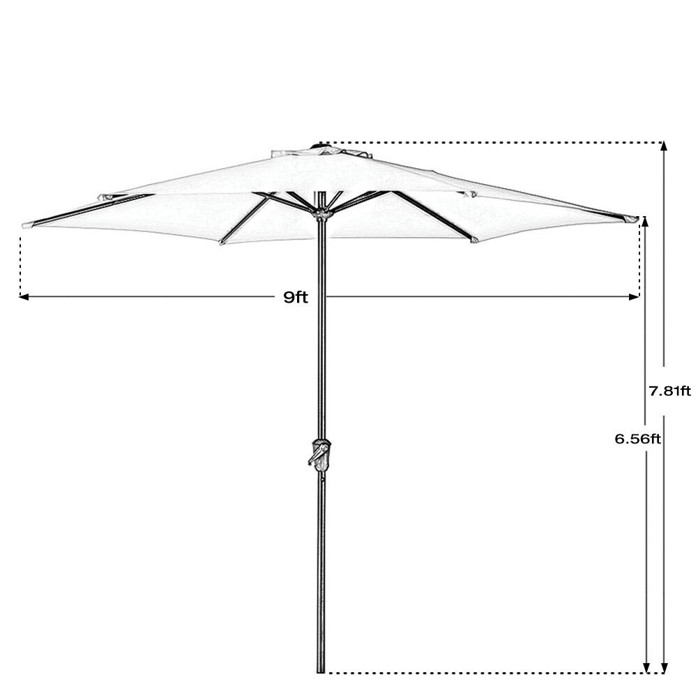 Clihome ZY-TD14-BLUE-1-FBM Umbrellas-2 - View #5