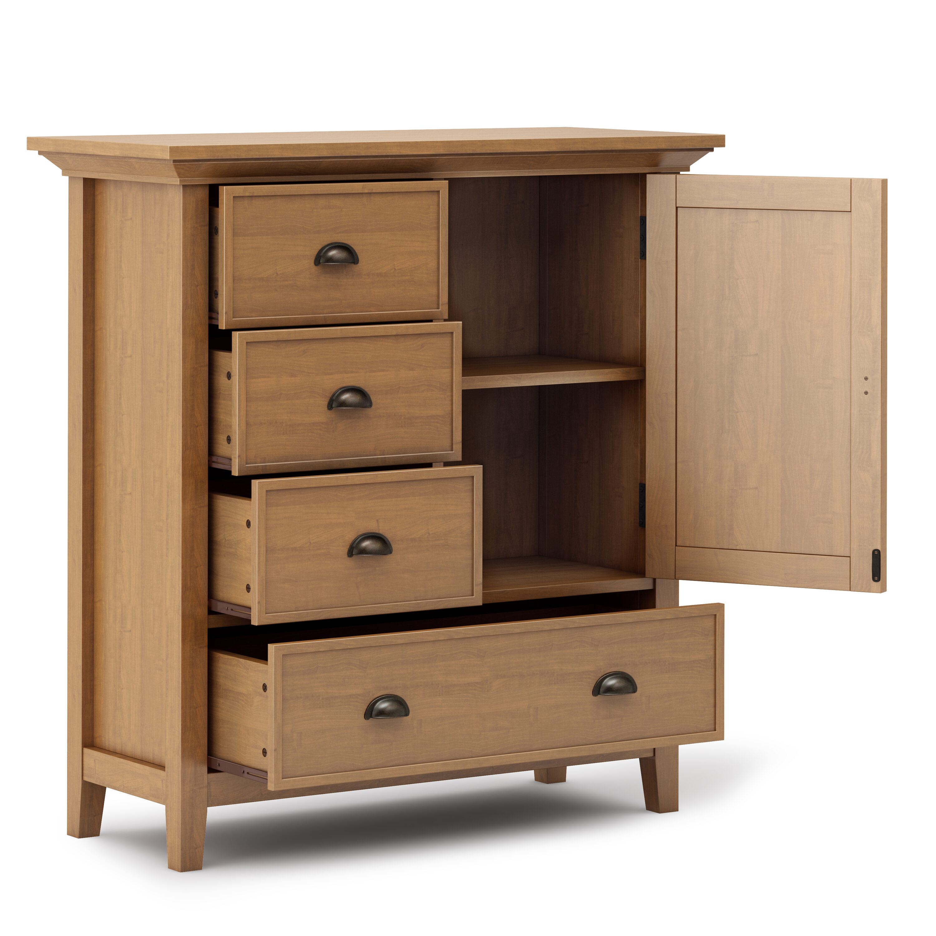 Simpli Home AXCRED15-LGB Gaming-Storage - View #5