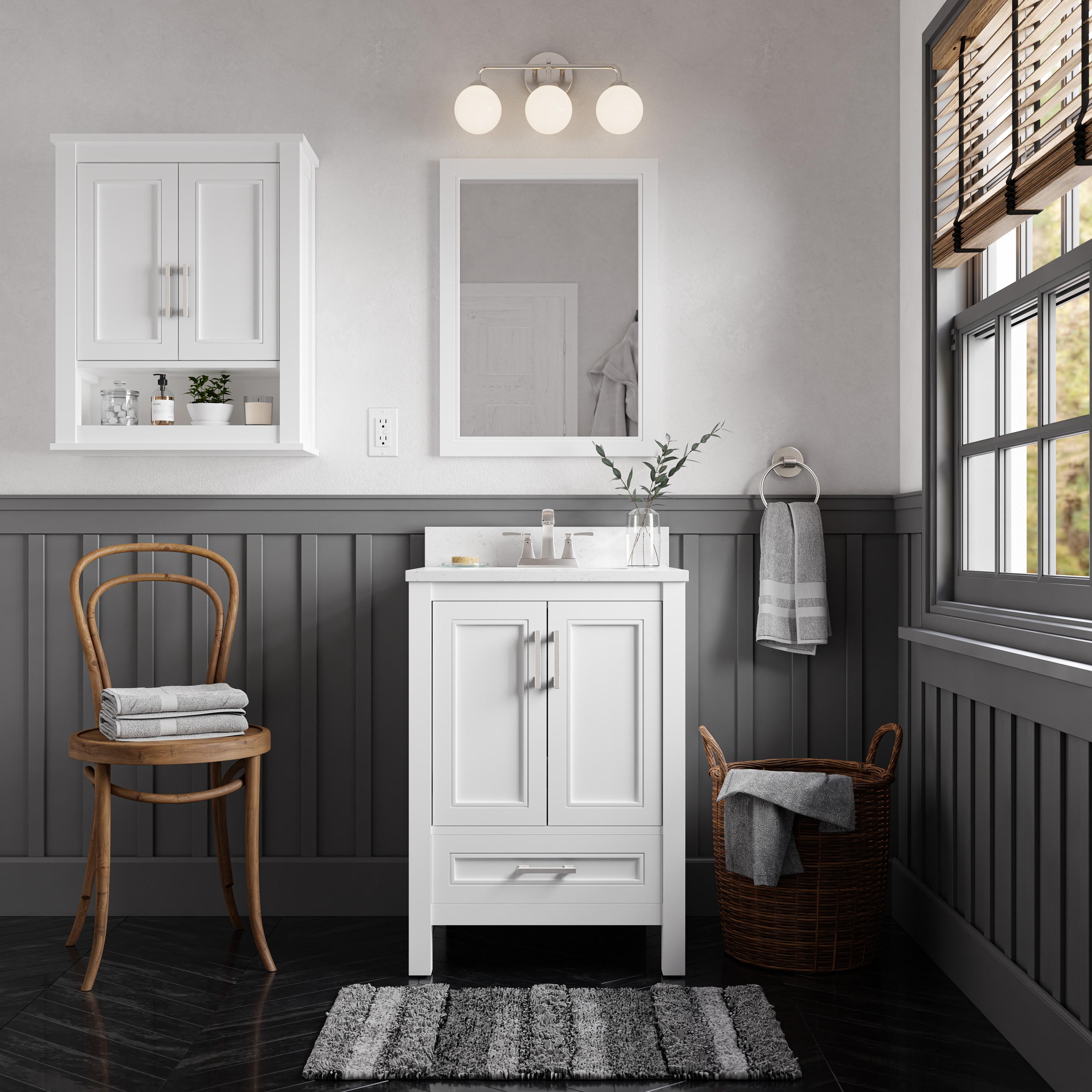 allen + roth 1541VA-24-201 Bath-Vanity-Combo - View #8