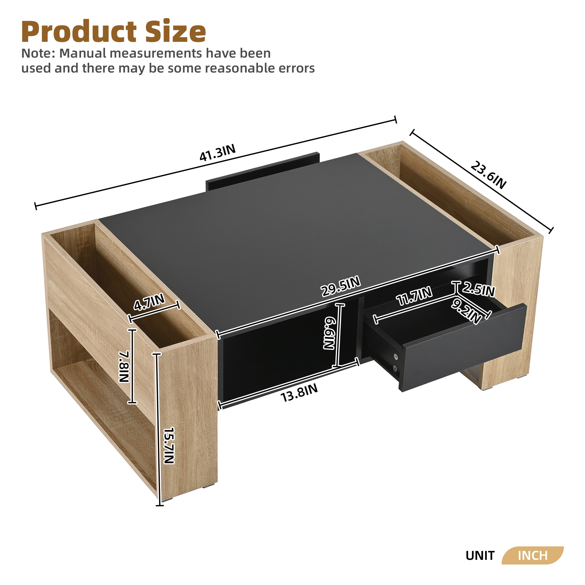 ModernLuxe N721P205792B Coffee-Tables - View #6