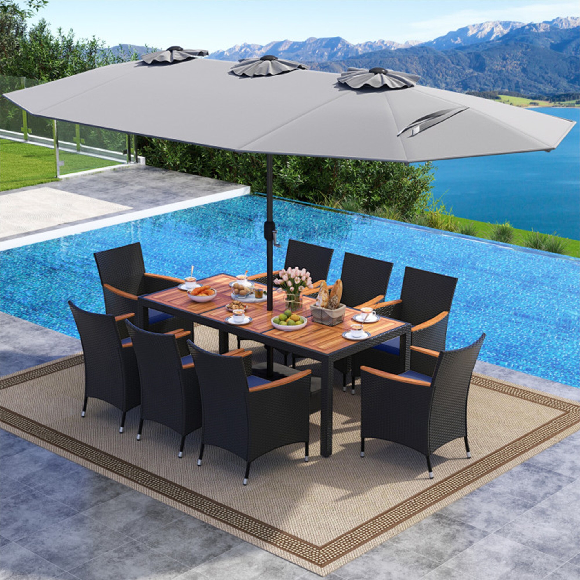 BABOOM BOM-0006AAC-OR Patio-Dining-Sets - View #3