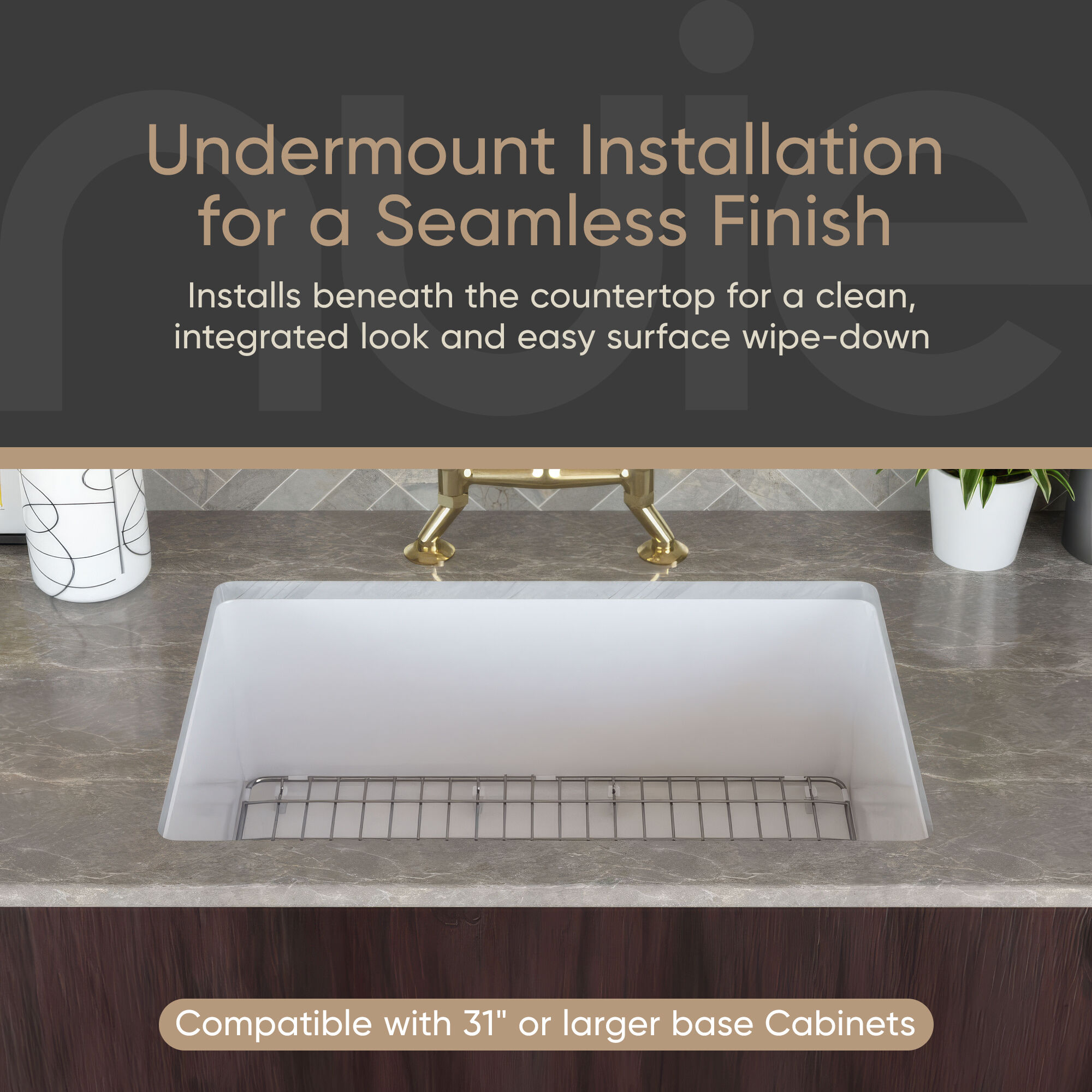 nuie 15528GL Kitchen-Sinks - View #6