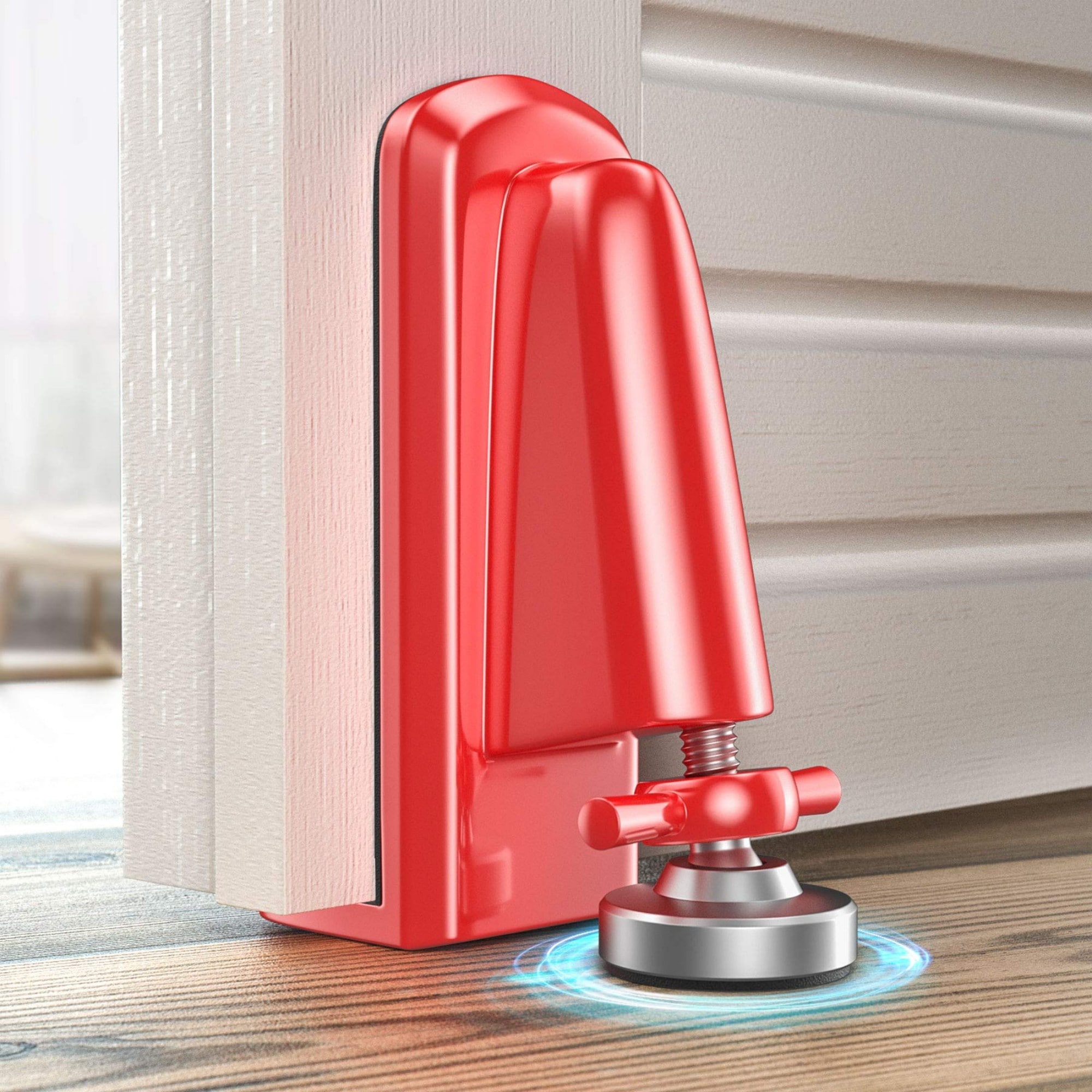 Wudkey Door Stop Alarm with 120DB Siren 2 Pack