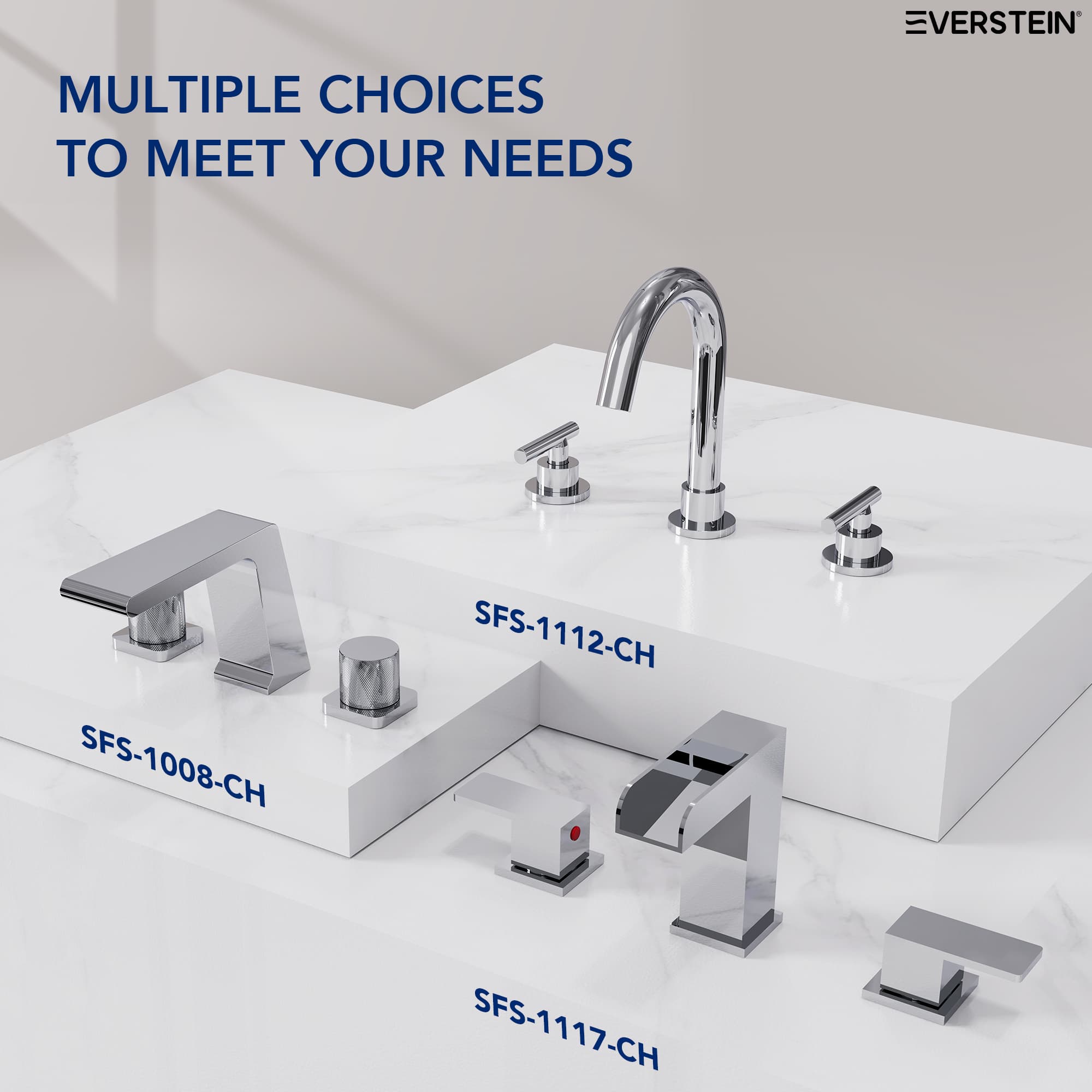 EVERSTEIN SFS1008-CH Lavatory-Faucets - View #16