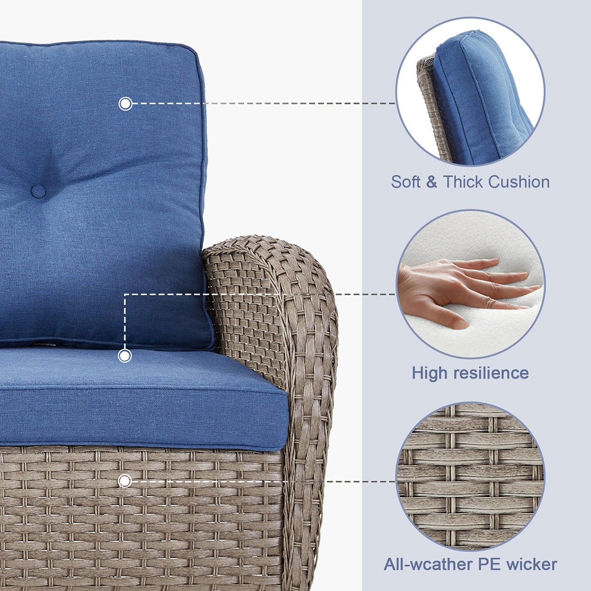 Rilyson FSKWGY13-1 Patio-Sofas-Daybeds - View #6