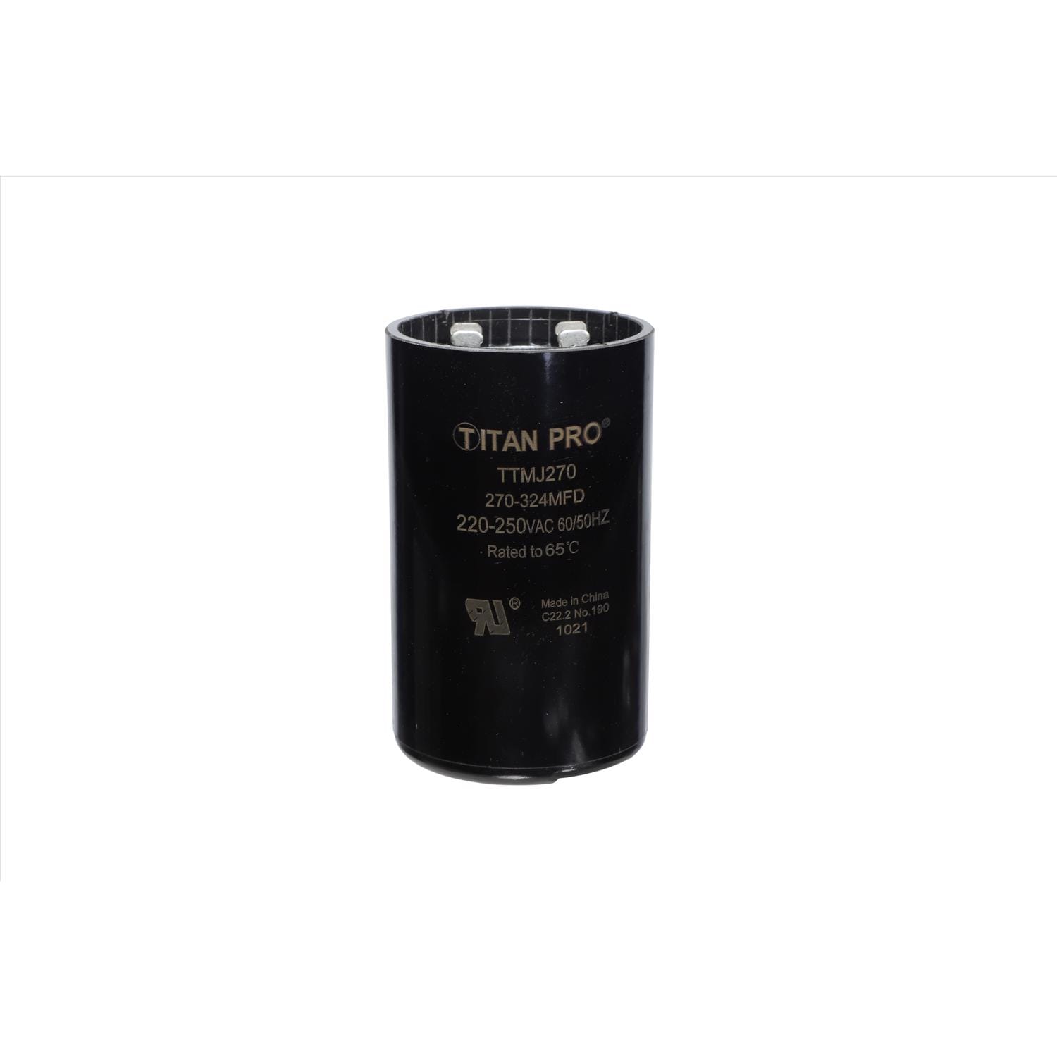Titan PRO 270-324 MFD 250 V Round Start Capacitor