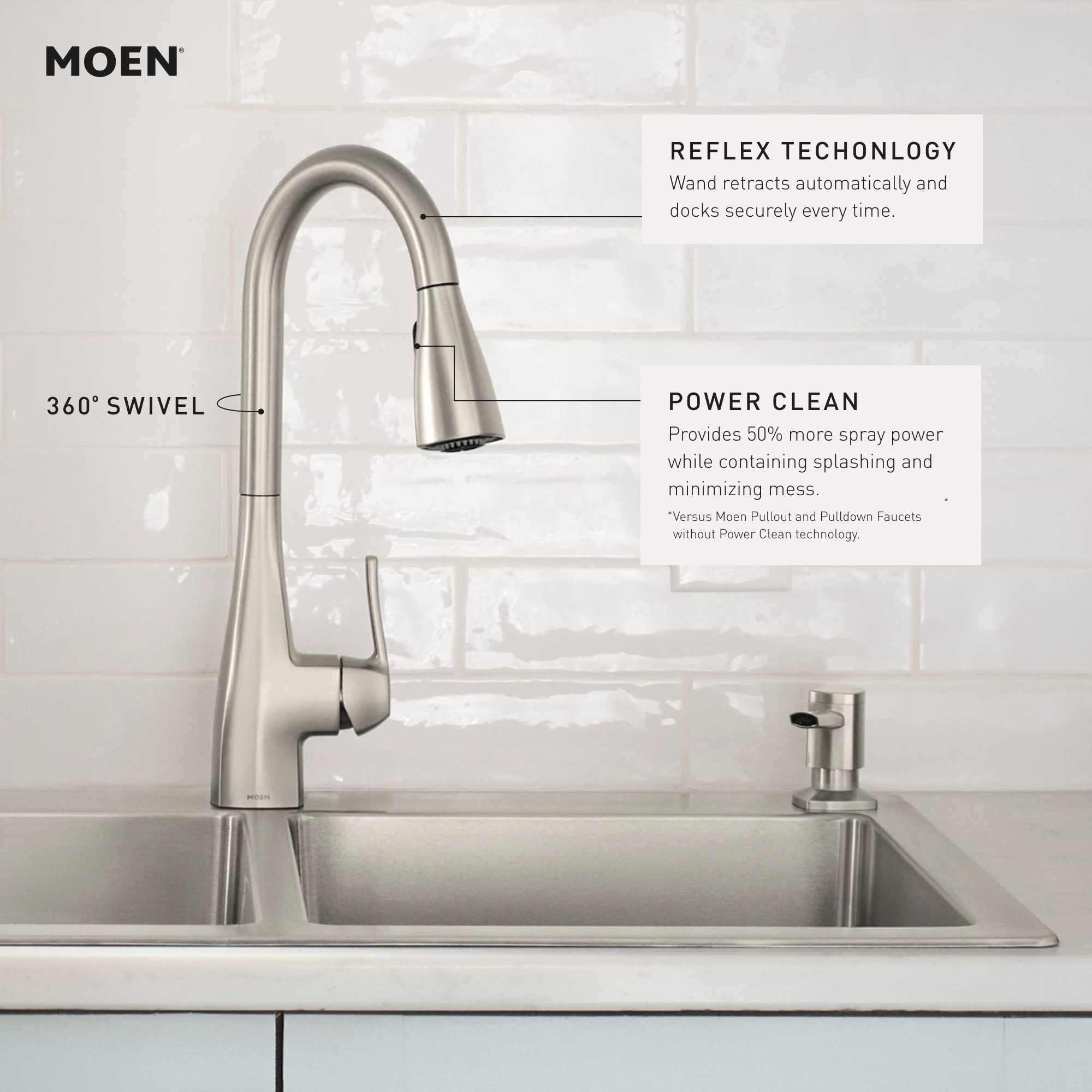 Moen 87599SRS Kitchen-Faucets - View #5