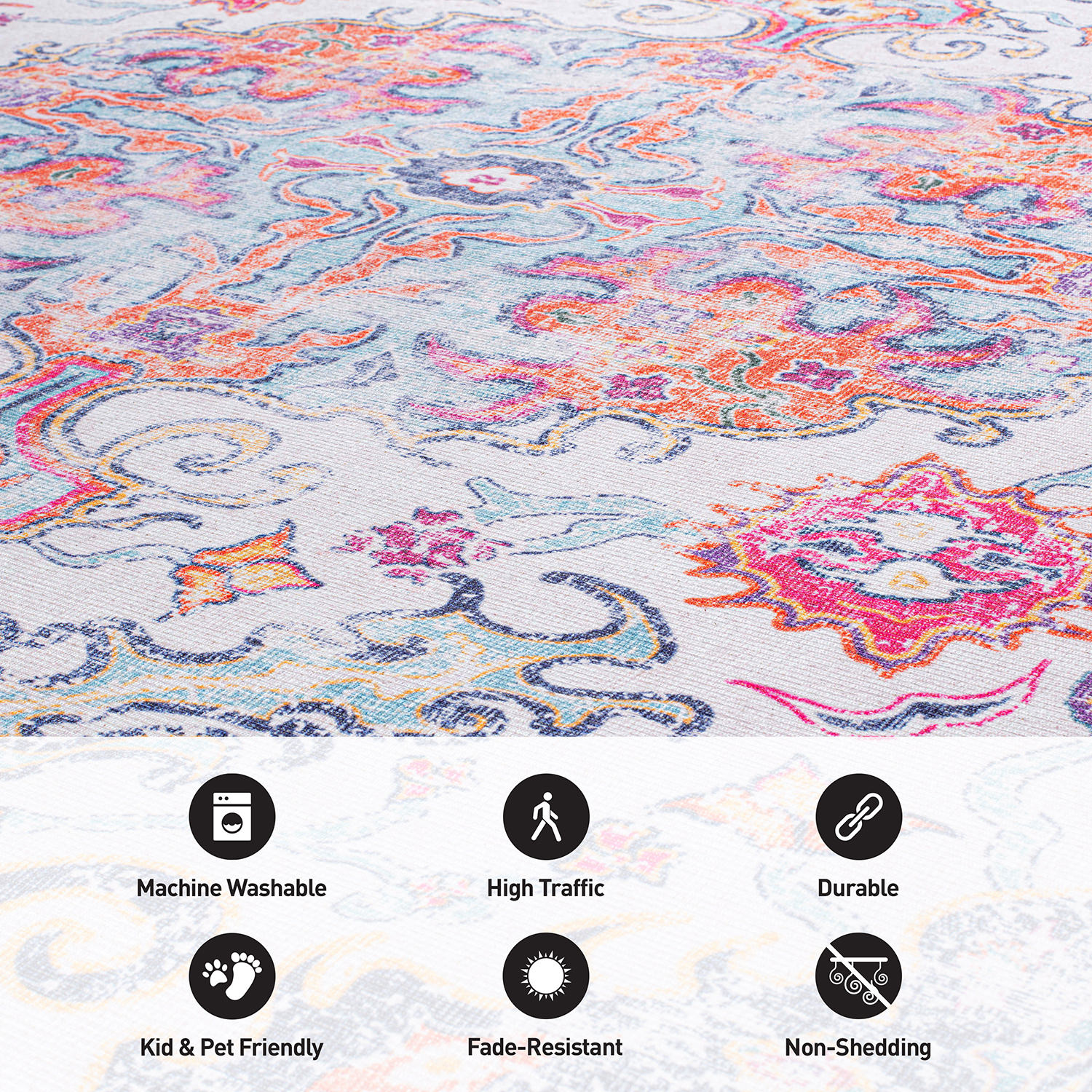 World Rug Gallery 5051MULTI9X12 rugs - View #7