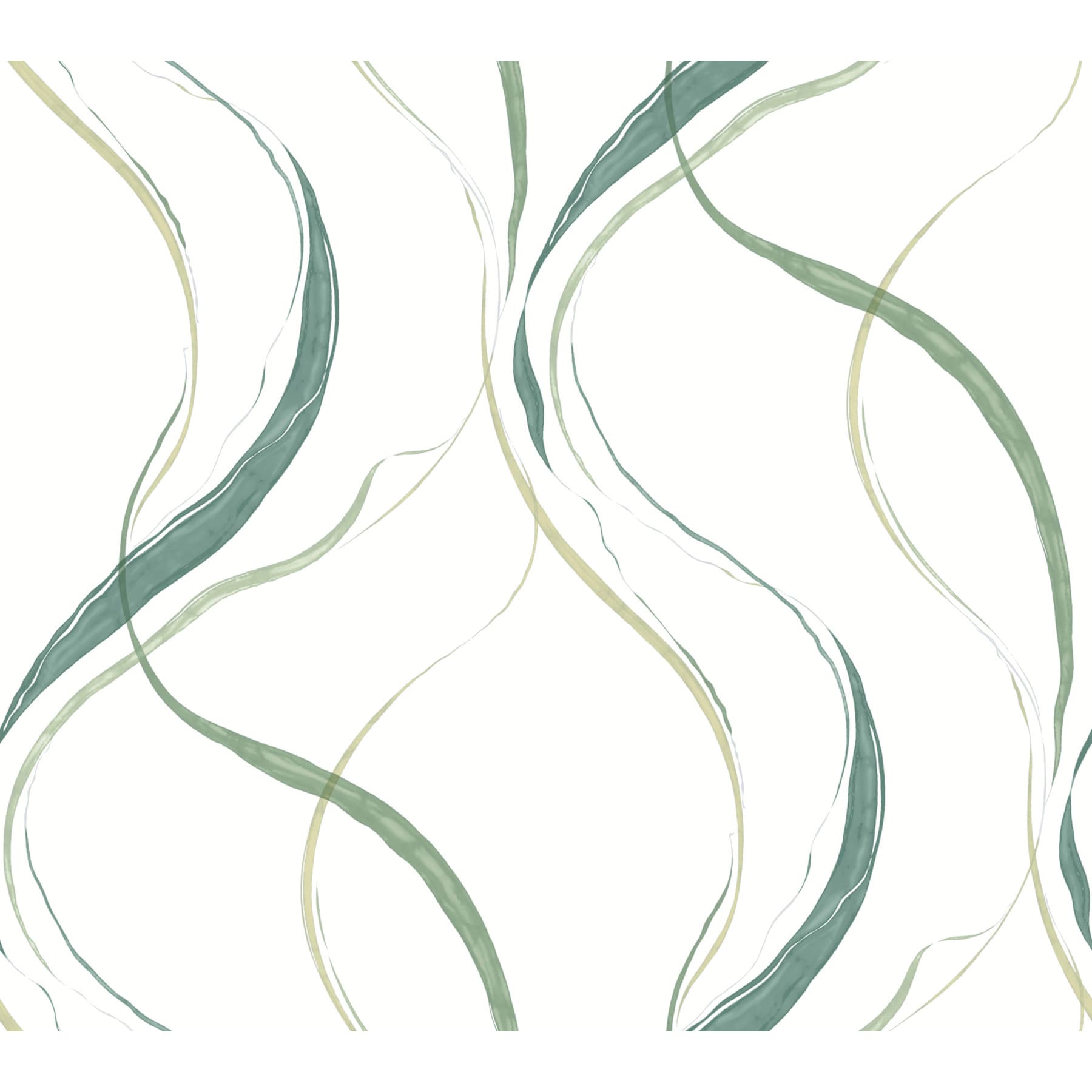 York Wallcoverings - Formations 60.8-sq ft Green Non-woven Novelty Unpasted Wallpaper