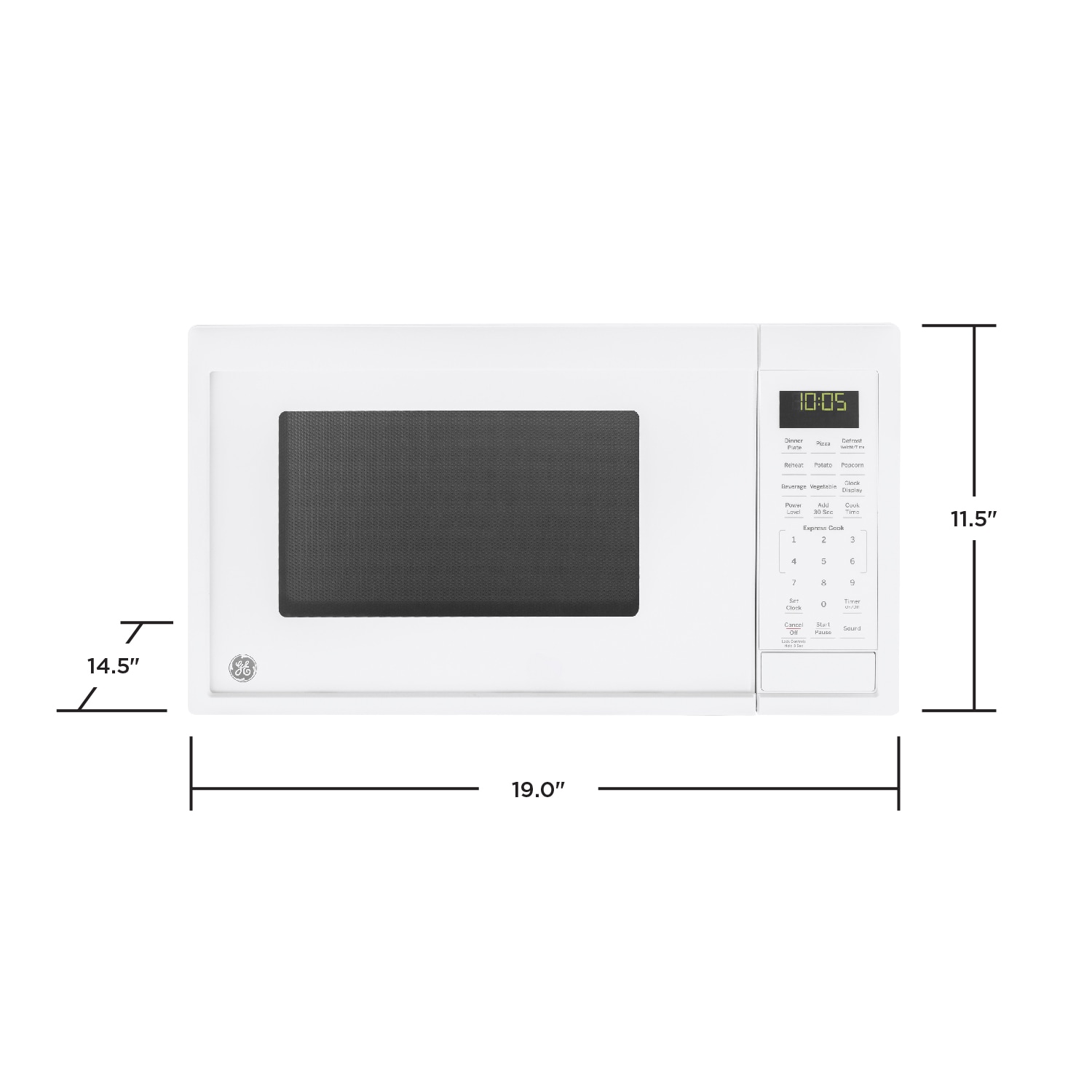 GE Appliances Countertop Microwave with Air Fryer 
