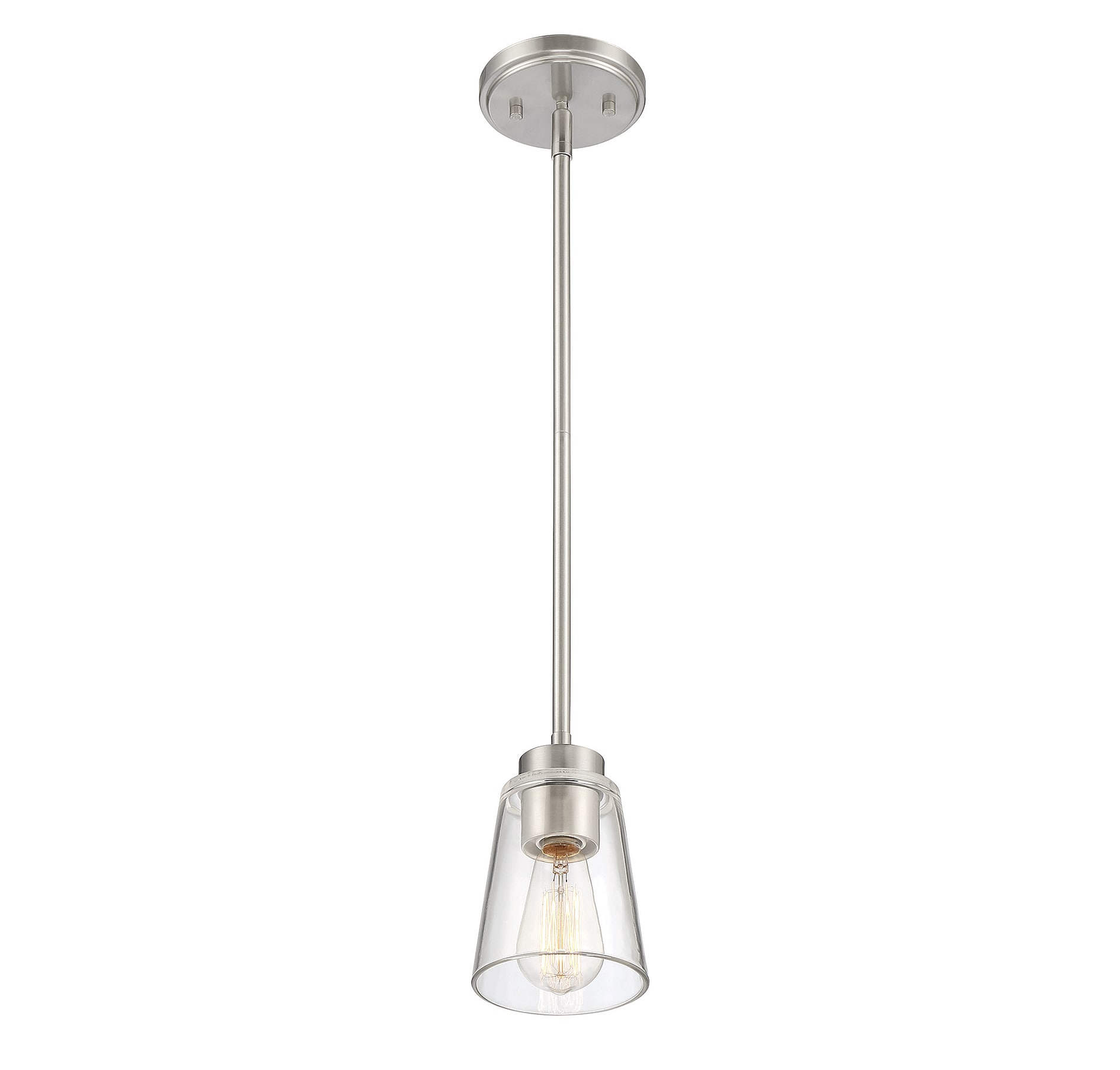Savoy House Essentials 7-1026-1-SN Pendant-Lights - View #4