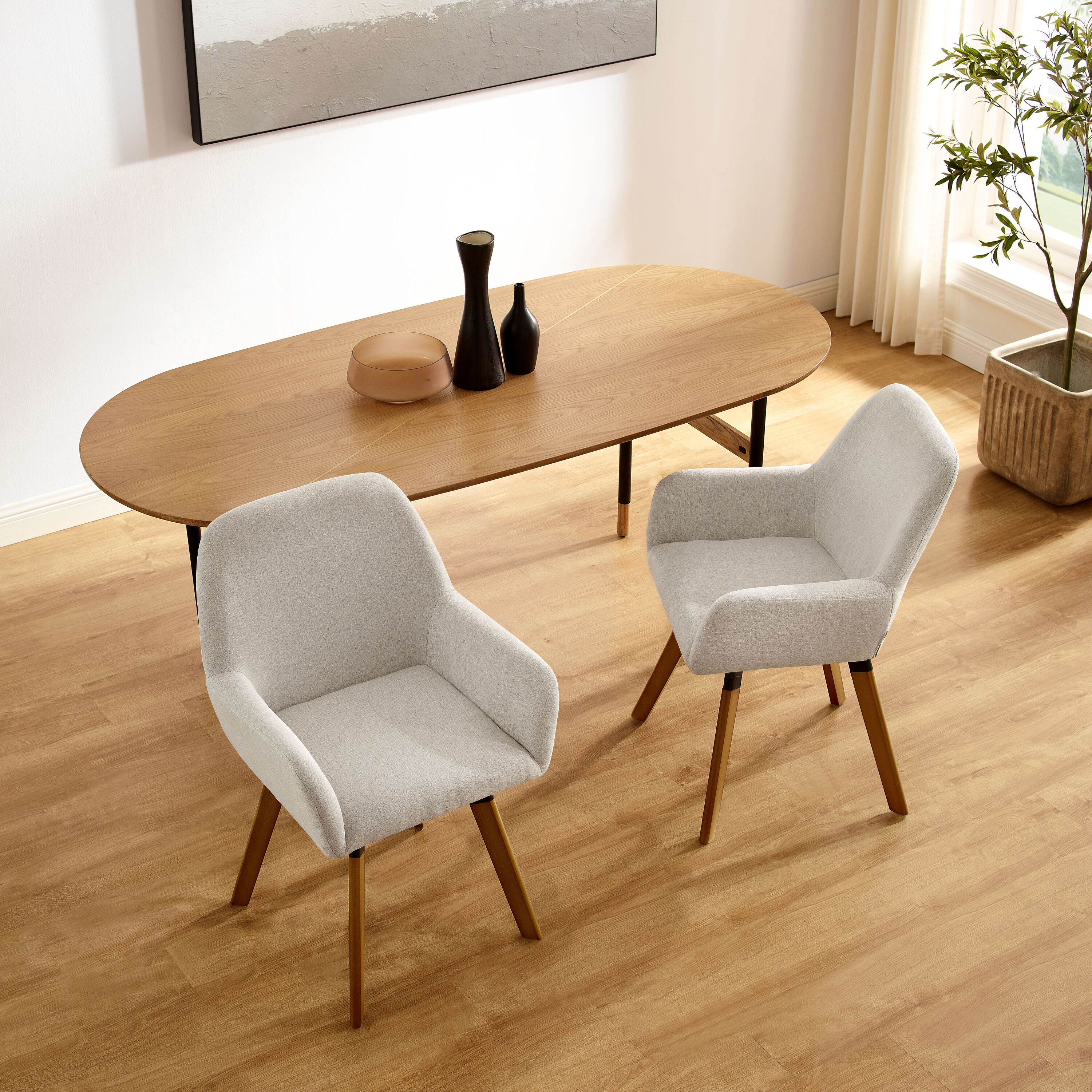 Art Leon CC065-2-OW chairs - View #2