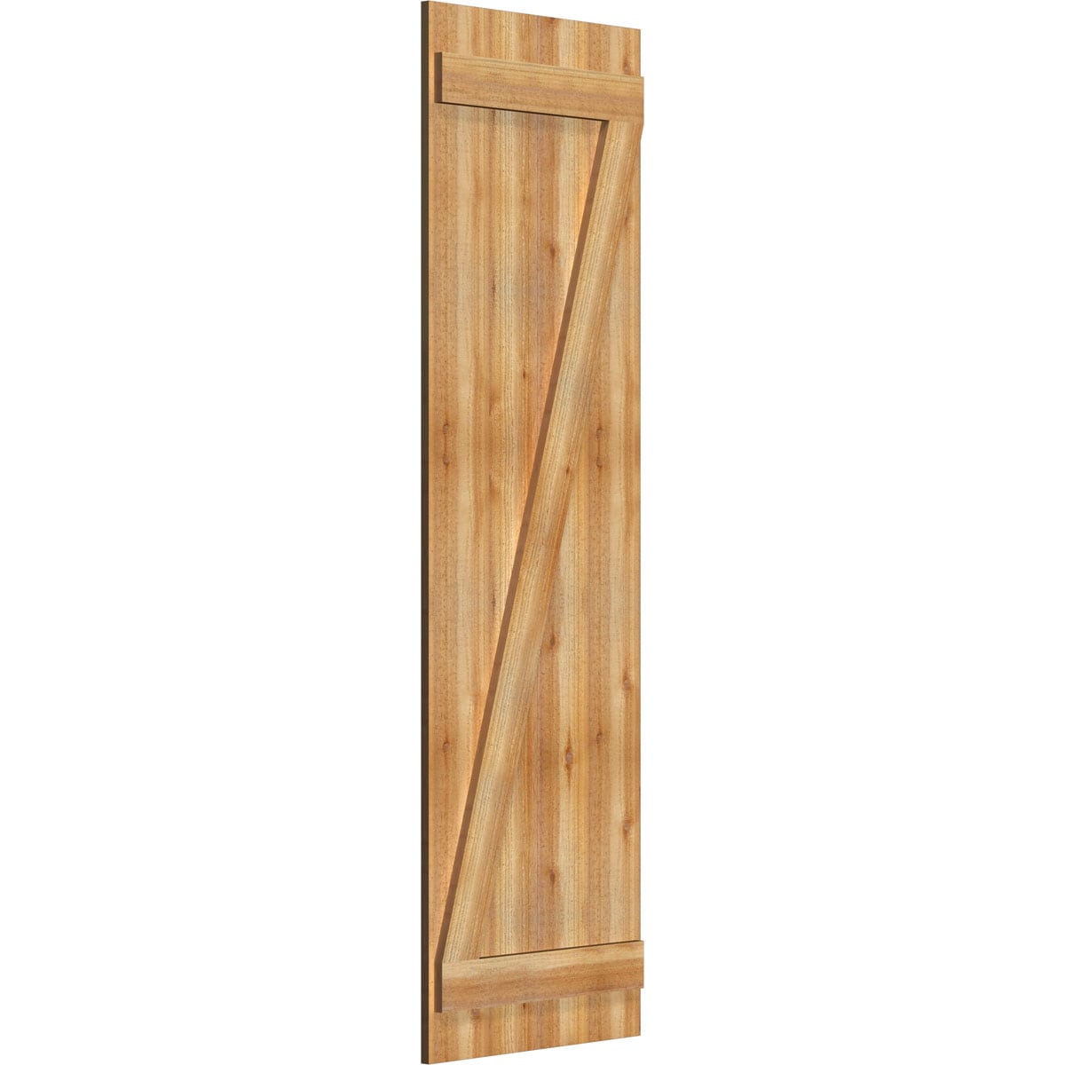 Ekena Millwork RBJ06Z21X072RWR Exterior-Shutters - View #2