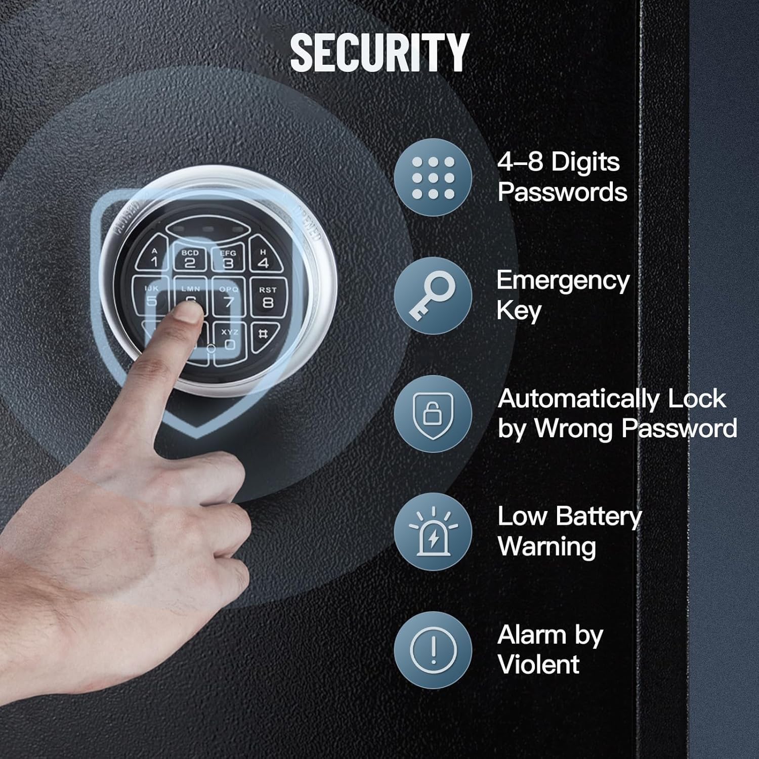 Qeetex YHC-0AB92SXN Gun-Safes - View #3