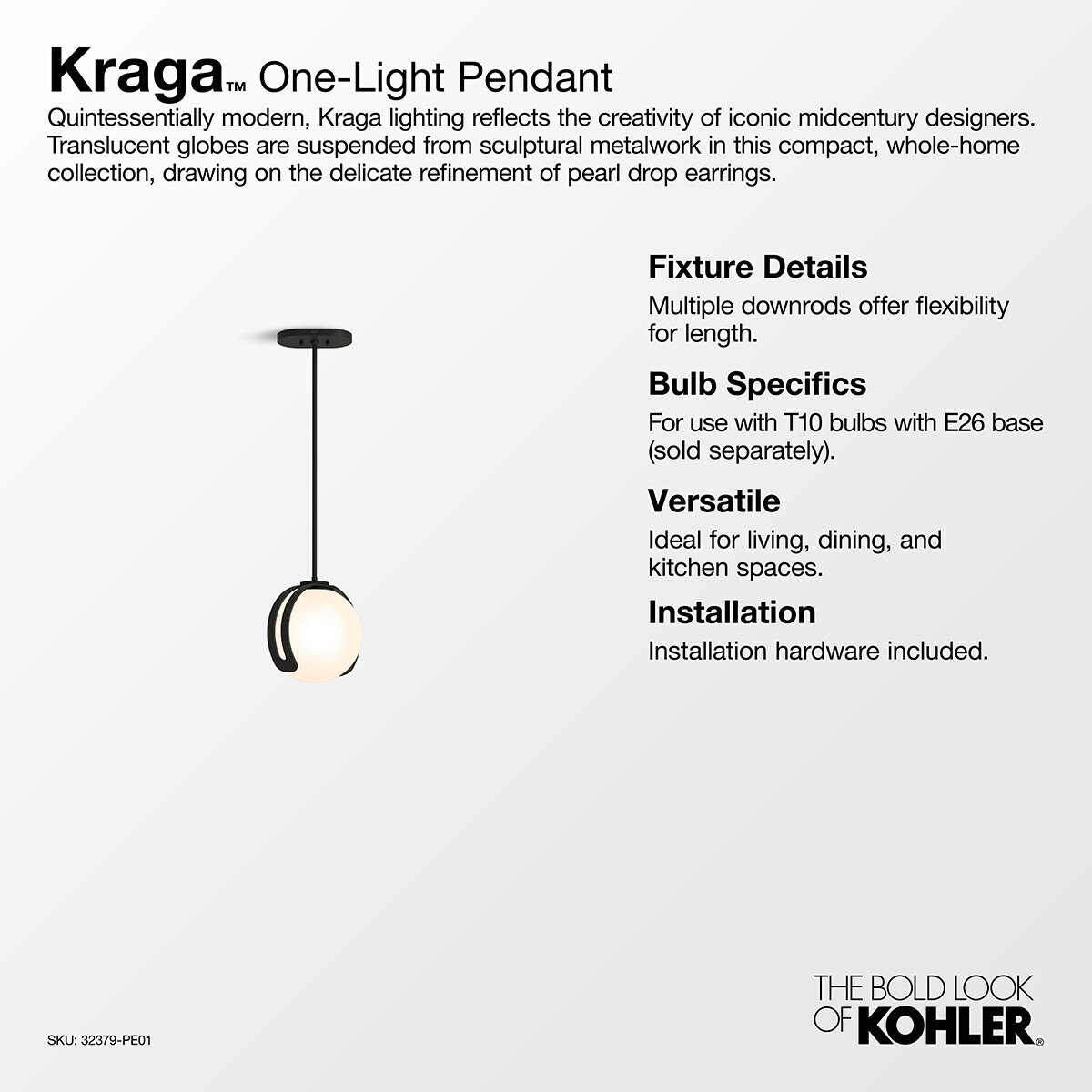 KOHLER 32379-PE01-BLL Pendant-Lights - View #2