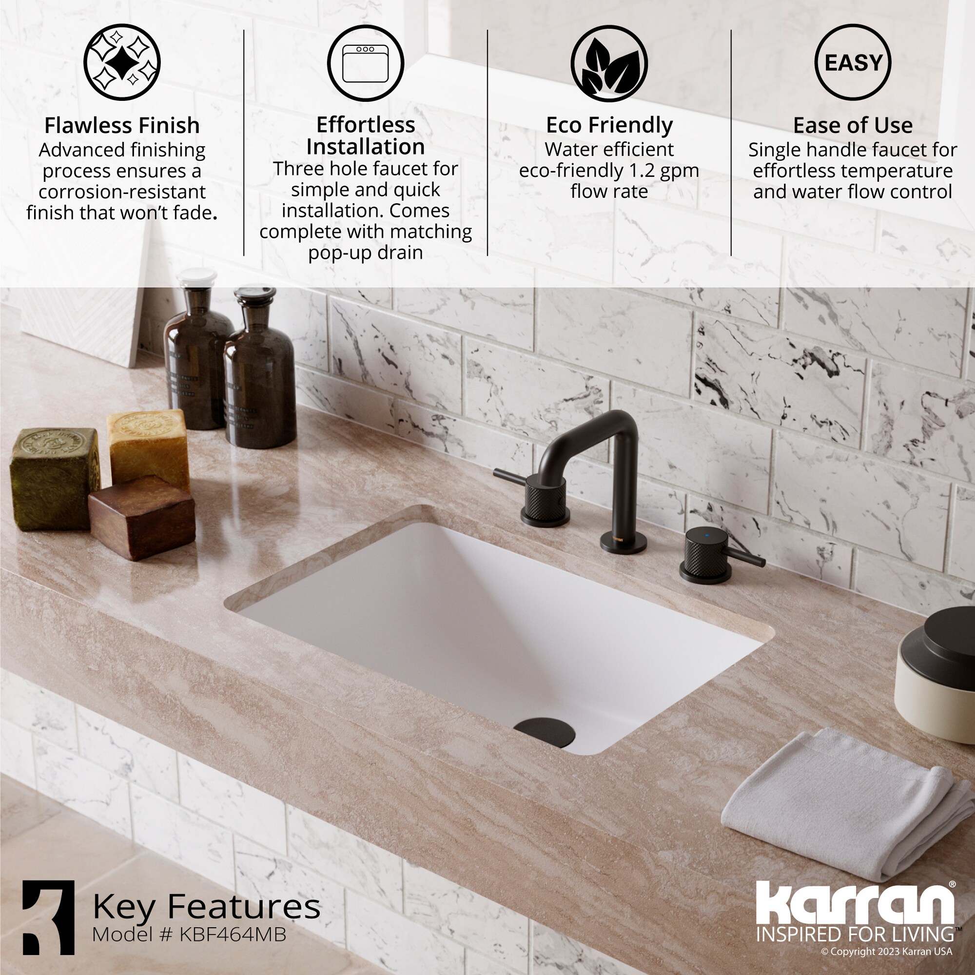 Karran KBF464MB Lavatory-Faucets - View #6