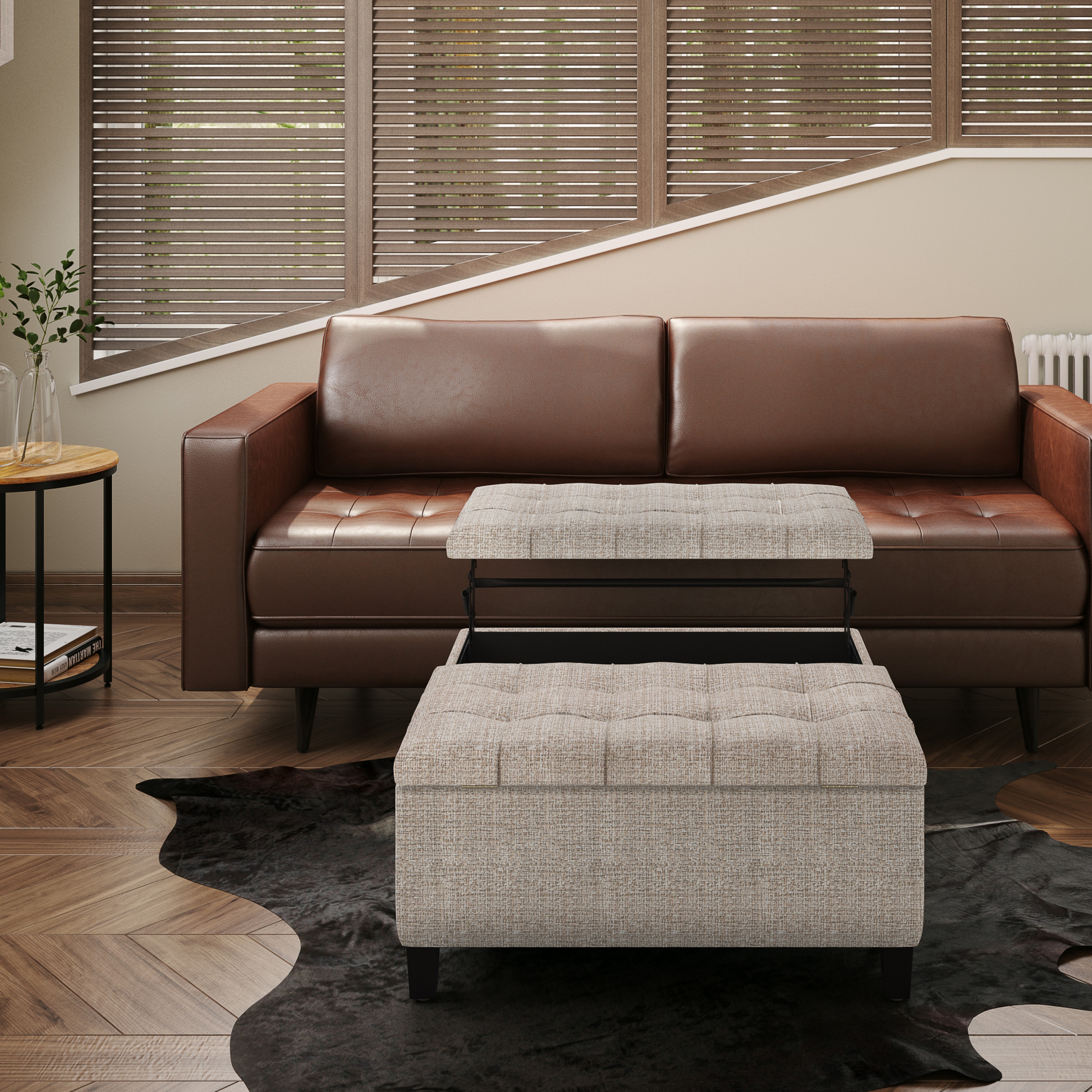 Simpli Home AXCOT-265-PLT Indoor-Ottomans - View #7
