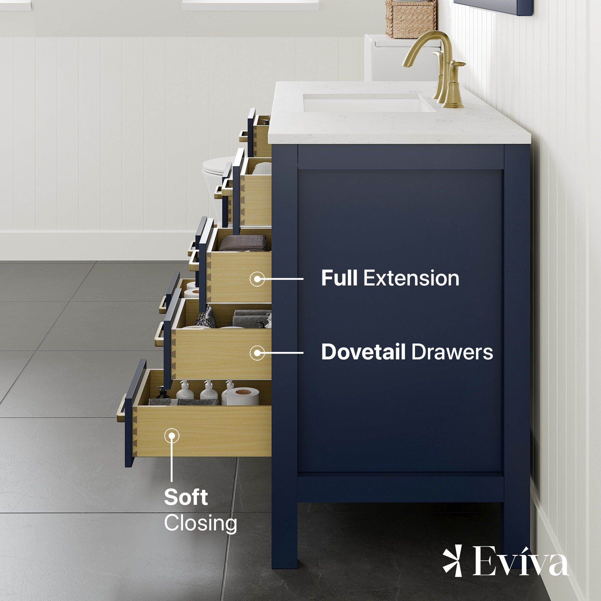 Eviva EVVN412-54BLU-Q Bath-Vanity-Combo - View #5