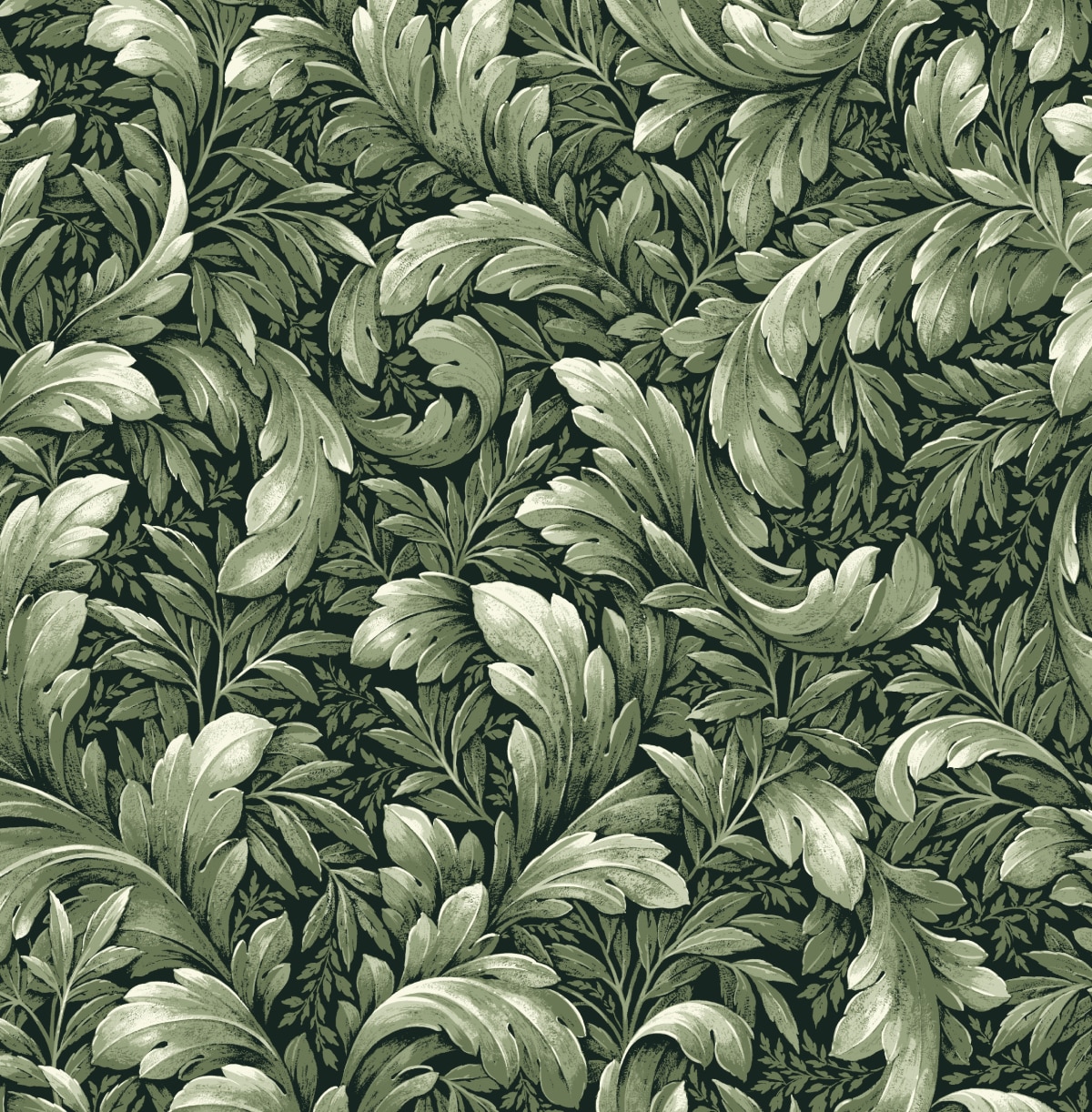 NextWall NW43604 30.75-Sq. Feet Forest Green Vinyl Ivy/Vines Self-adhesive Peel and Stick Wallpaper