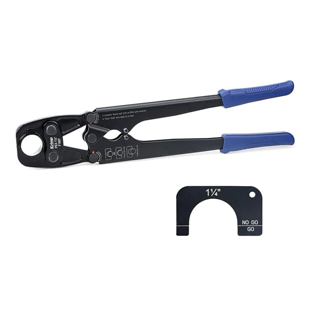 IWISS IWS-C125 Pex Pipe Crimping Tool for 1-1/4-in