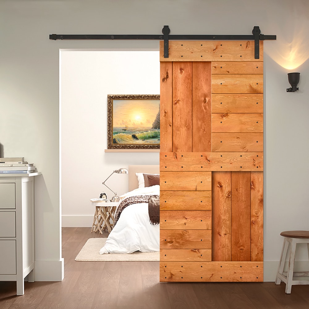 CALHOME SMK-72+DIY-N1-30R Barn-Doors - View #2